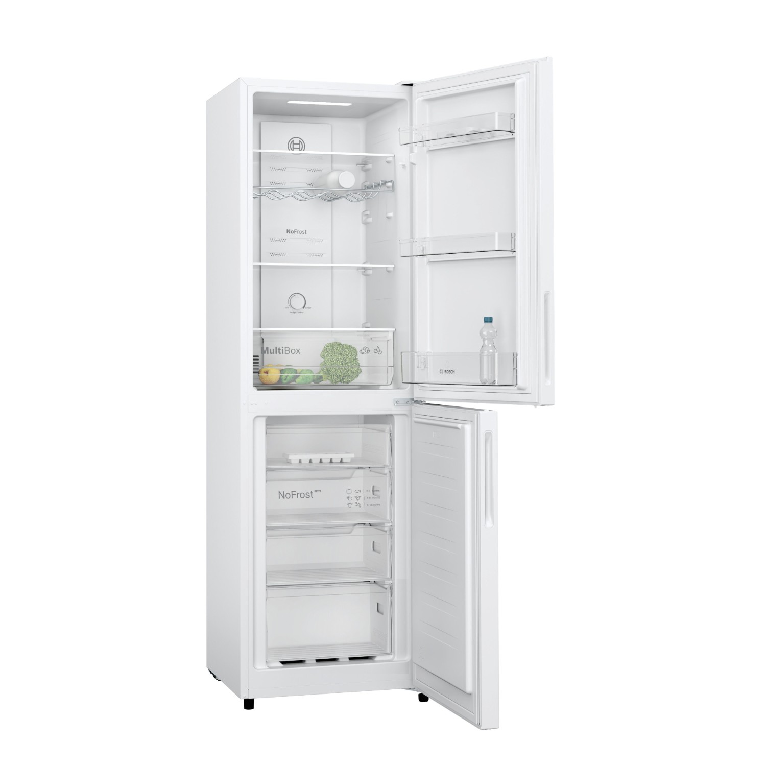 Bosch KGN27NWFAG 55cm 50/50 Frost Free Fridge Freezer - White  thumbnail image