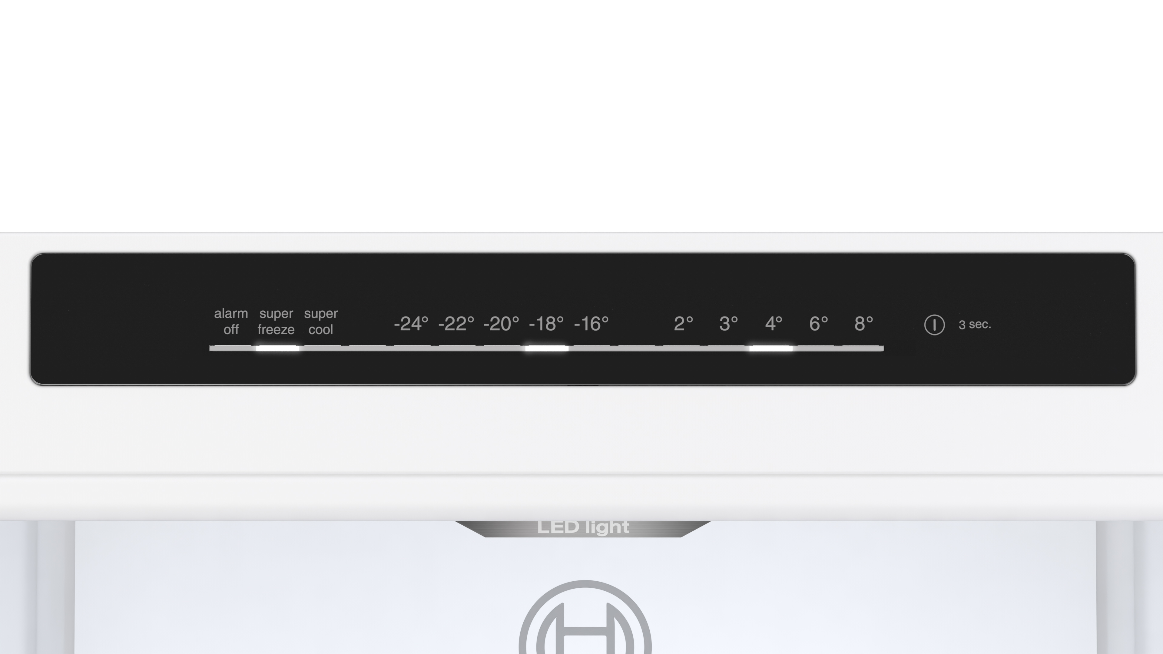 Bosch KGN362WDFG 60cm Frost Free Fridge Freezer - White thumbnail image