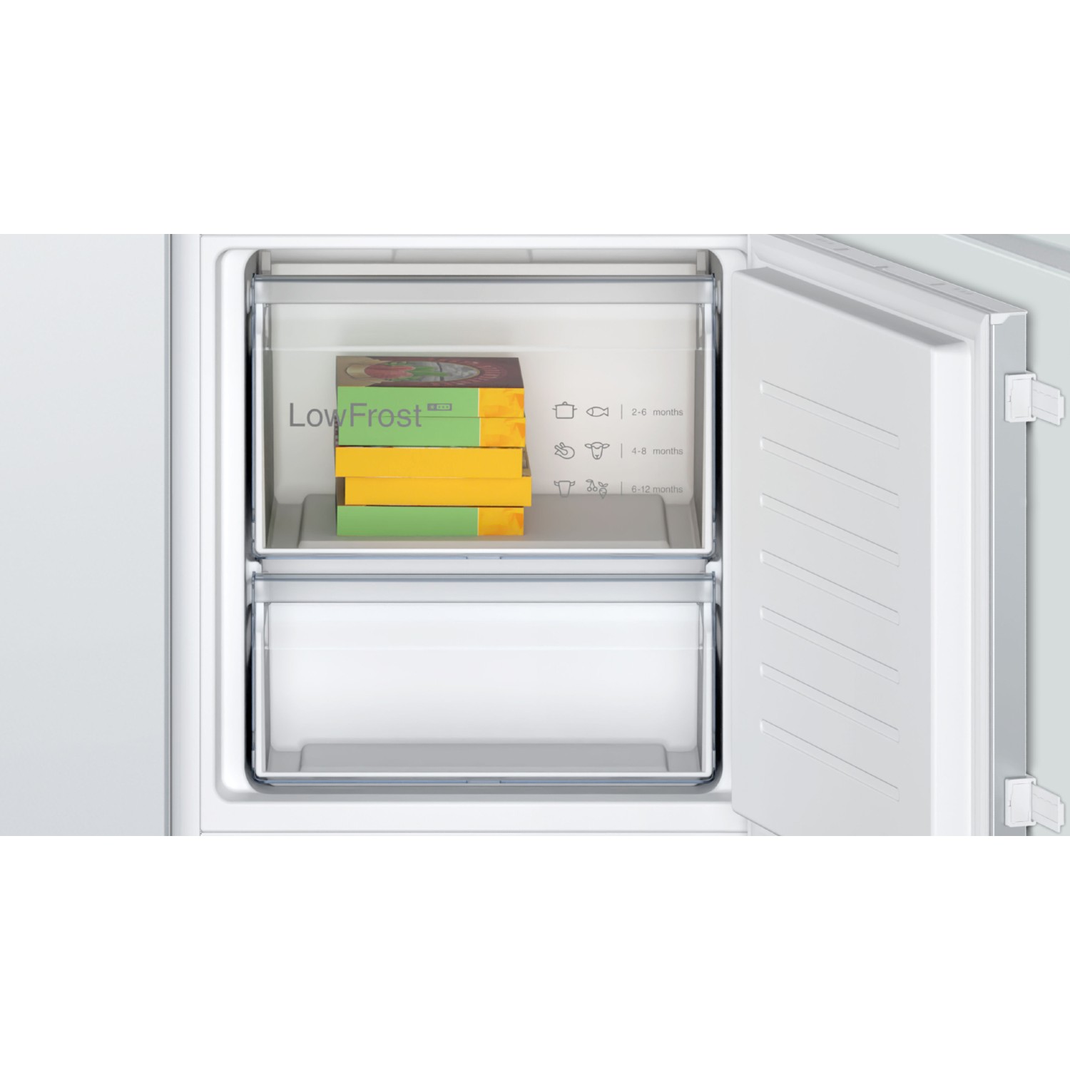 Bosch KIV87NSF0G 54.1cm 70/30 Low Frost Integrated Fridge Freezer thumbnail image