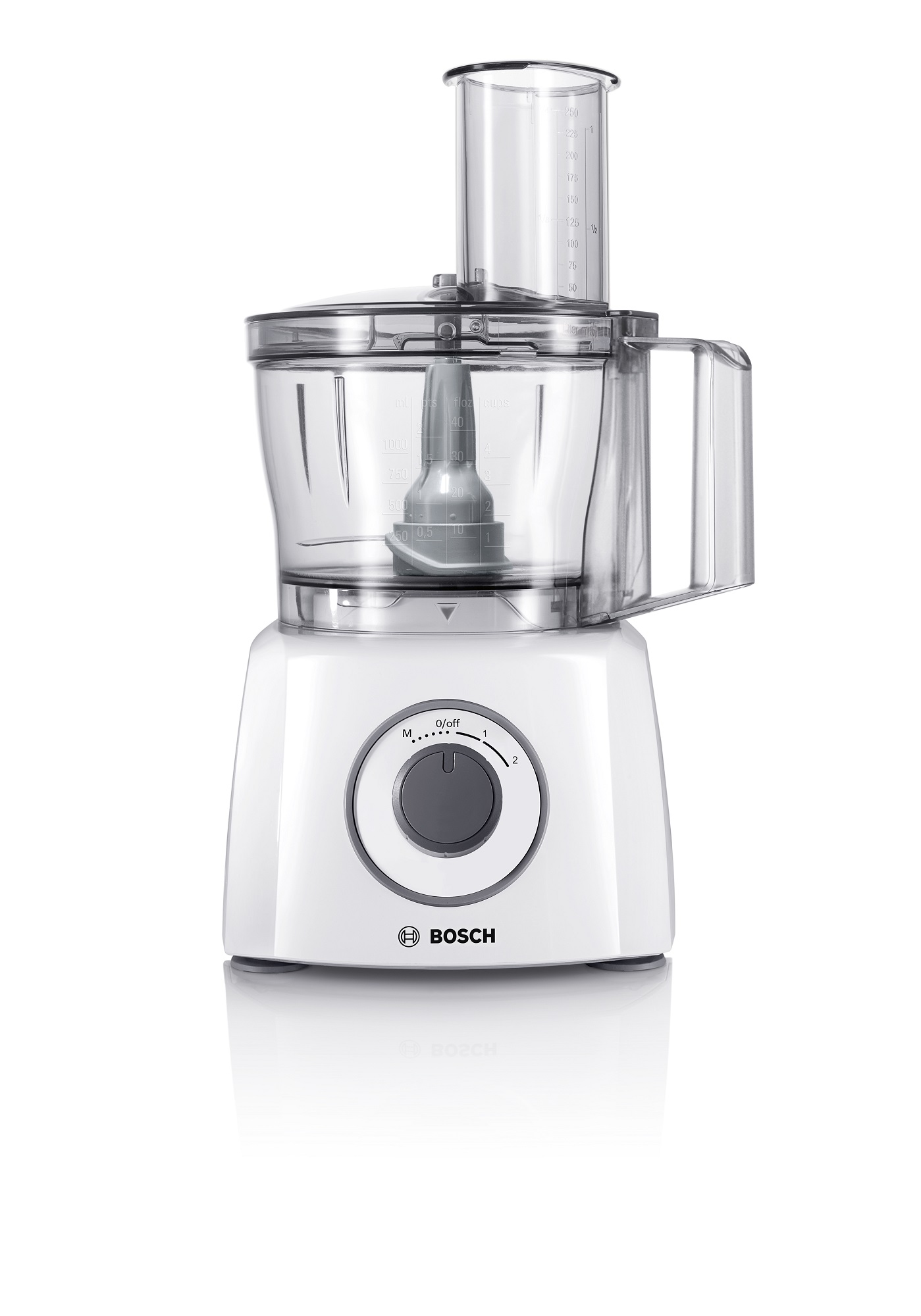 Bosch MCM3100WGB MultiTalent 3 2.3 Litre Compact 700W Food Processor - White thumbnail image