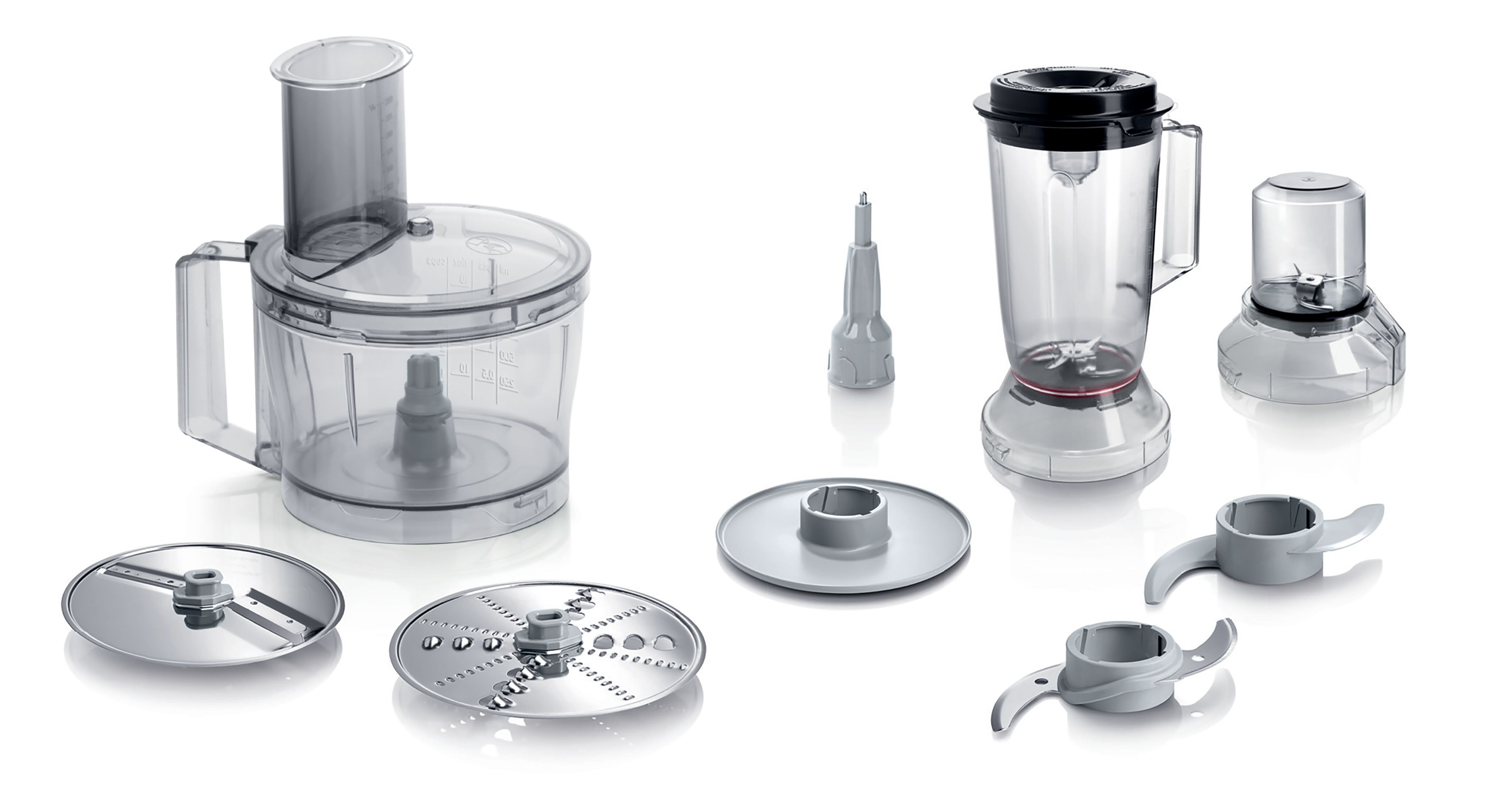 Bosch MCM3501MGB MultiTalent 3 Compact 800W Food Processor - Black & Stainless Steel thumbnail image
