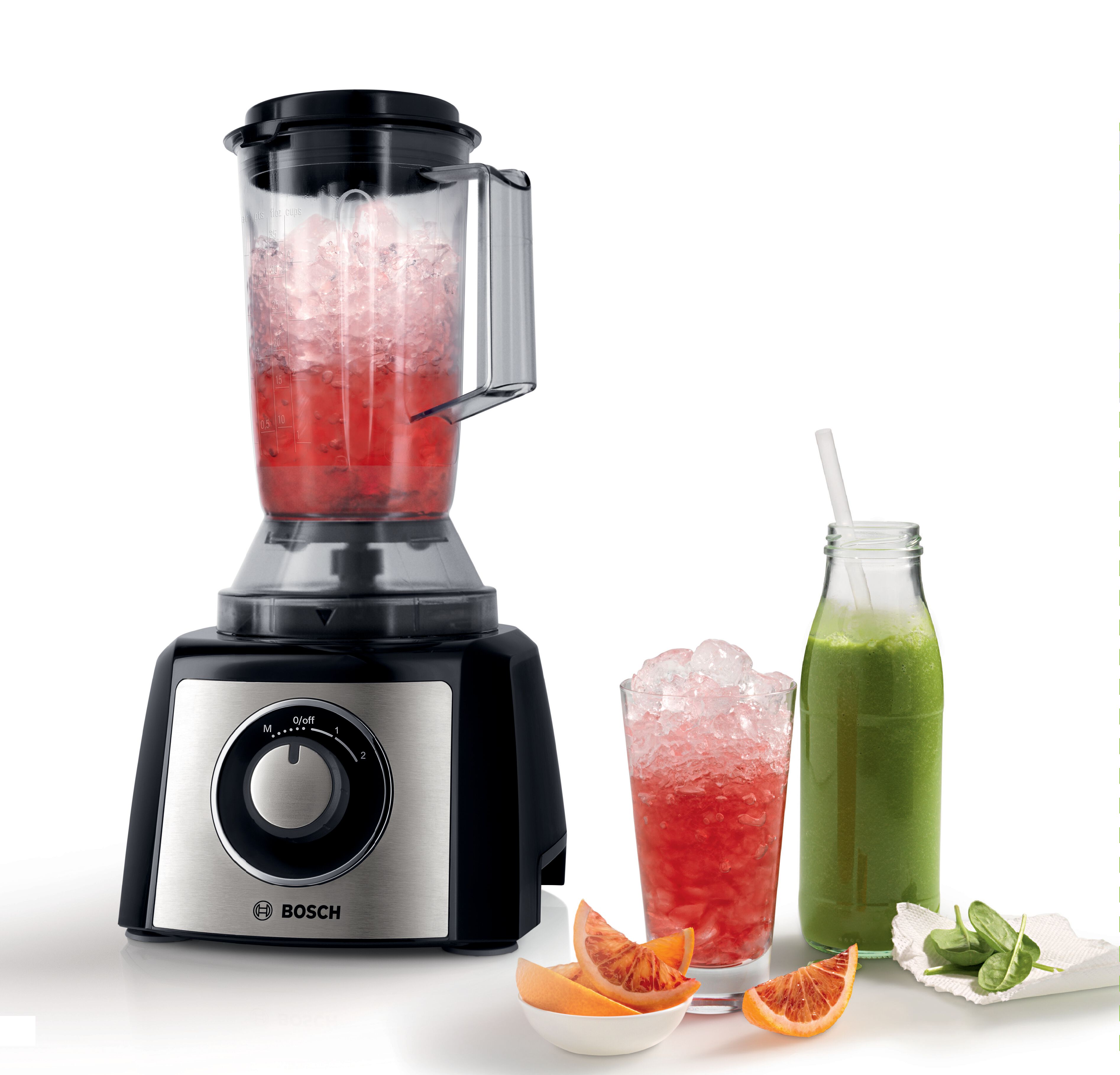 Bosch MCM3501MGB MultiTalent 3 Compact 800W Food Processor - Black & Stainless Steel thumbnail image