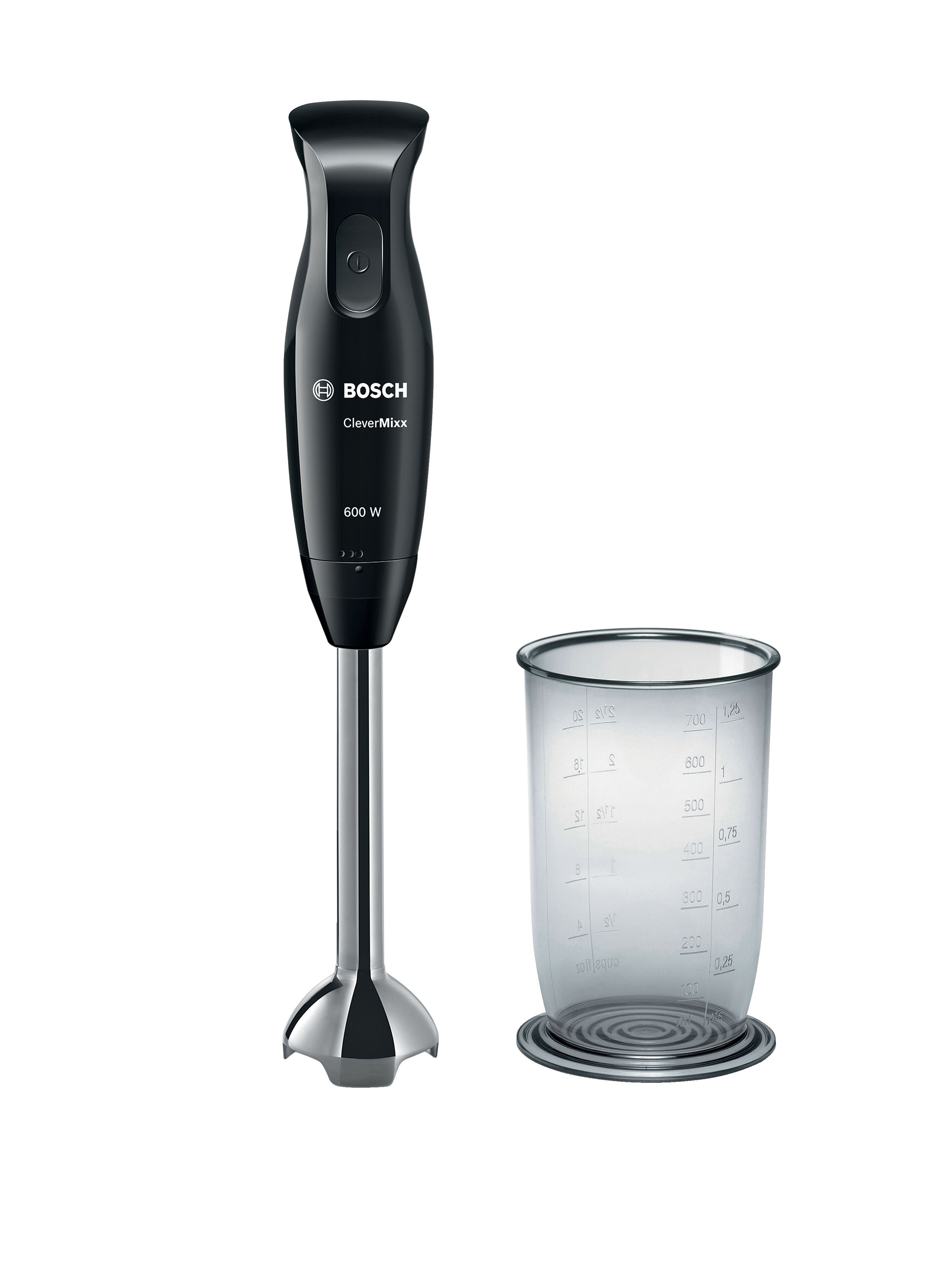 Bosch MSM2610BGB CleverMixx Hand Blender 600W - Black & Anthracite thumbnail image