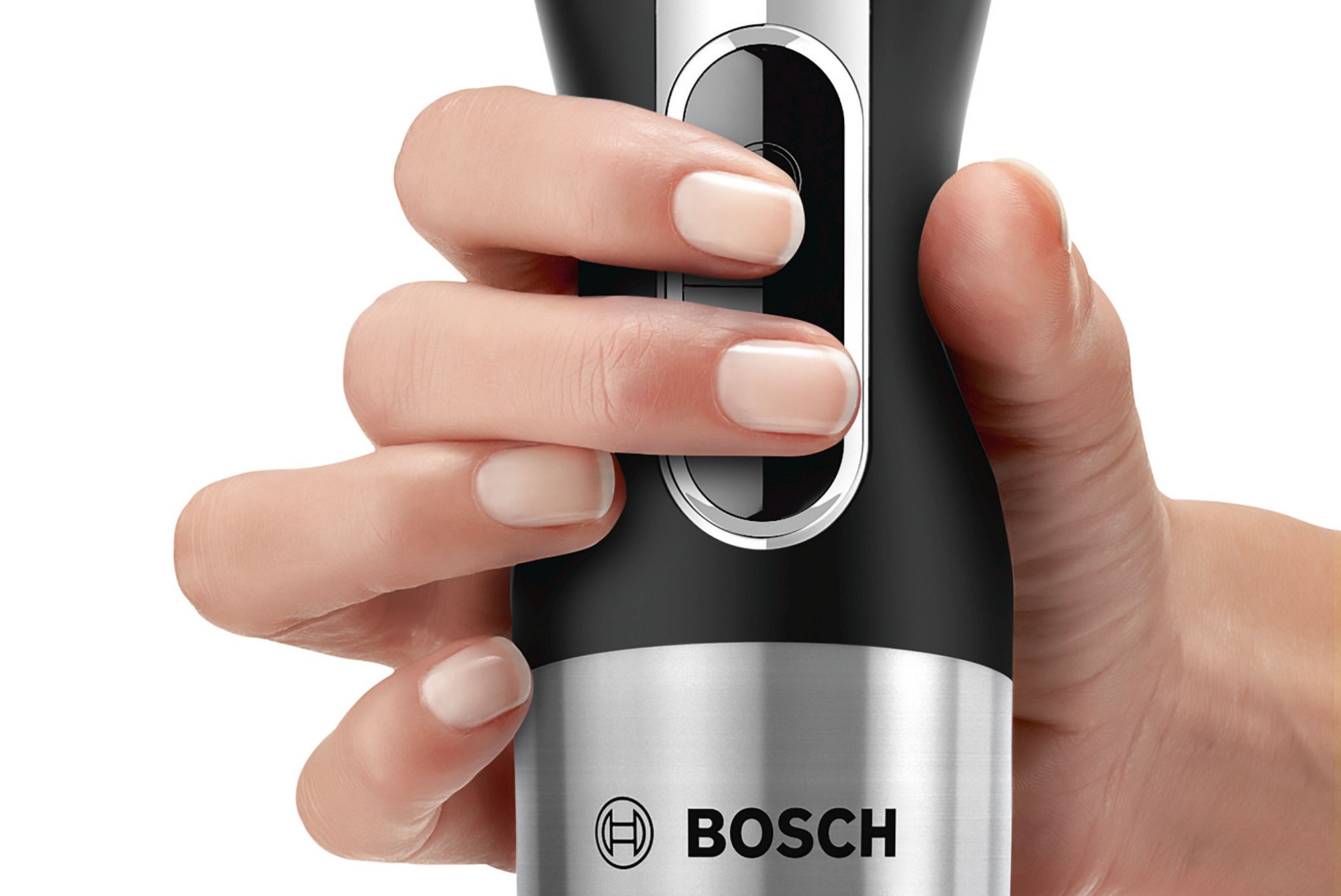 Bosch MSM6S90BGB ErgoMixx Hand Blender with Food Processor 750W - Black & Silver thumbnail image