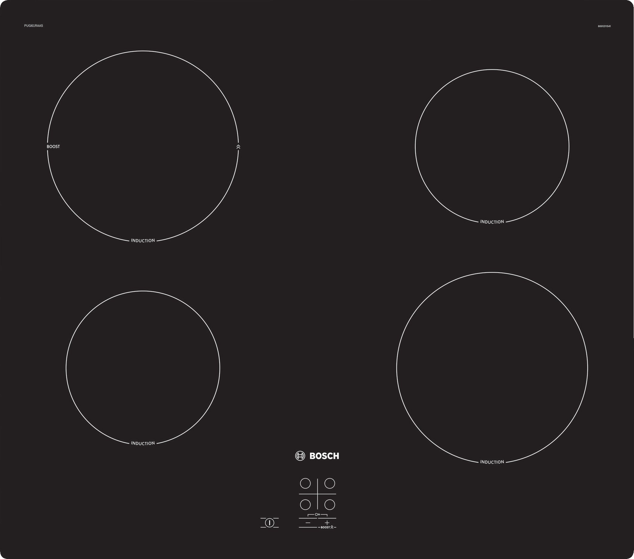 Bosch PUG61RAA5B  Induction Hob thumbnail image
