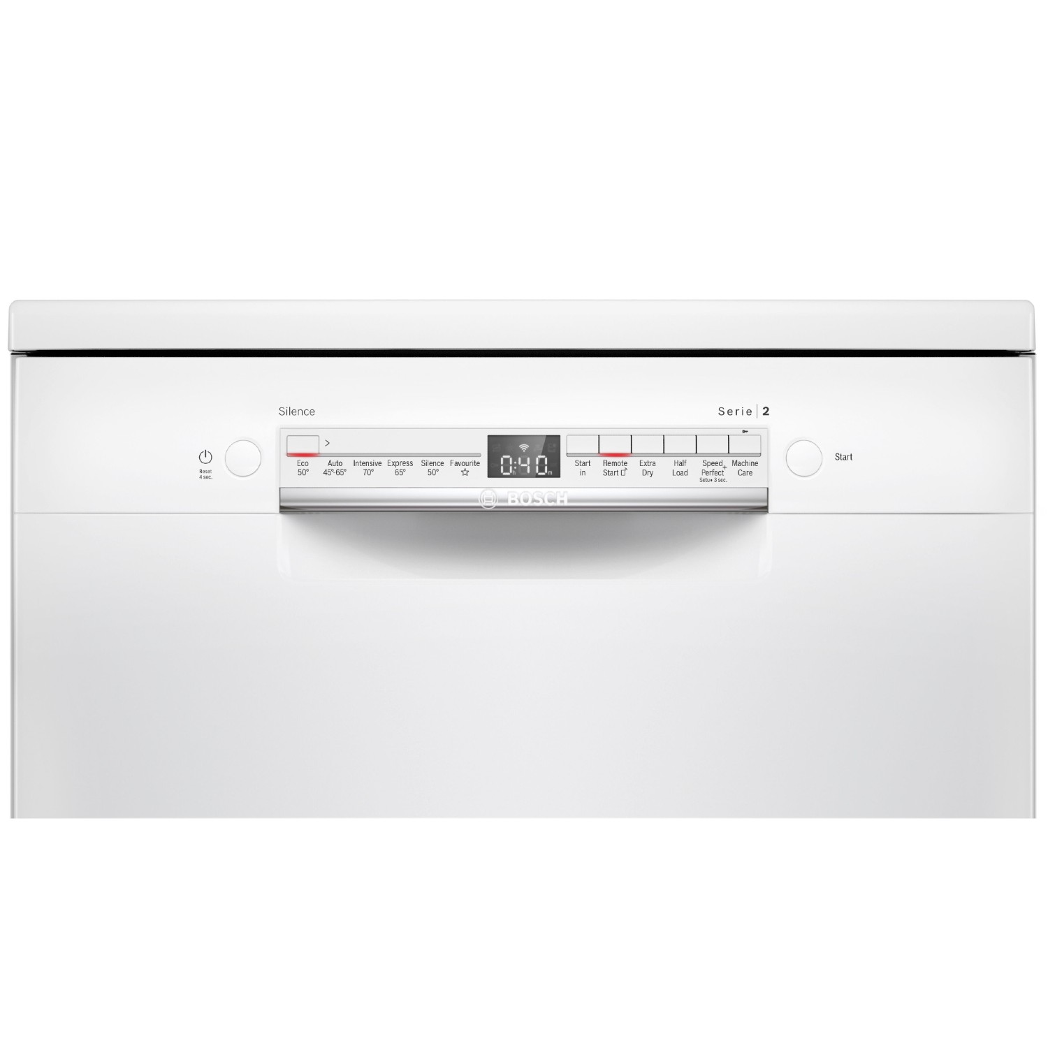 Bosch SMS2HVW66G Full Size Dishwasher - White - 13 Place Settings thumbnail image