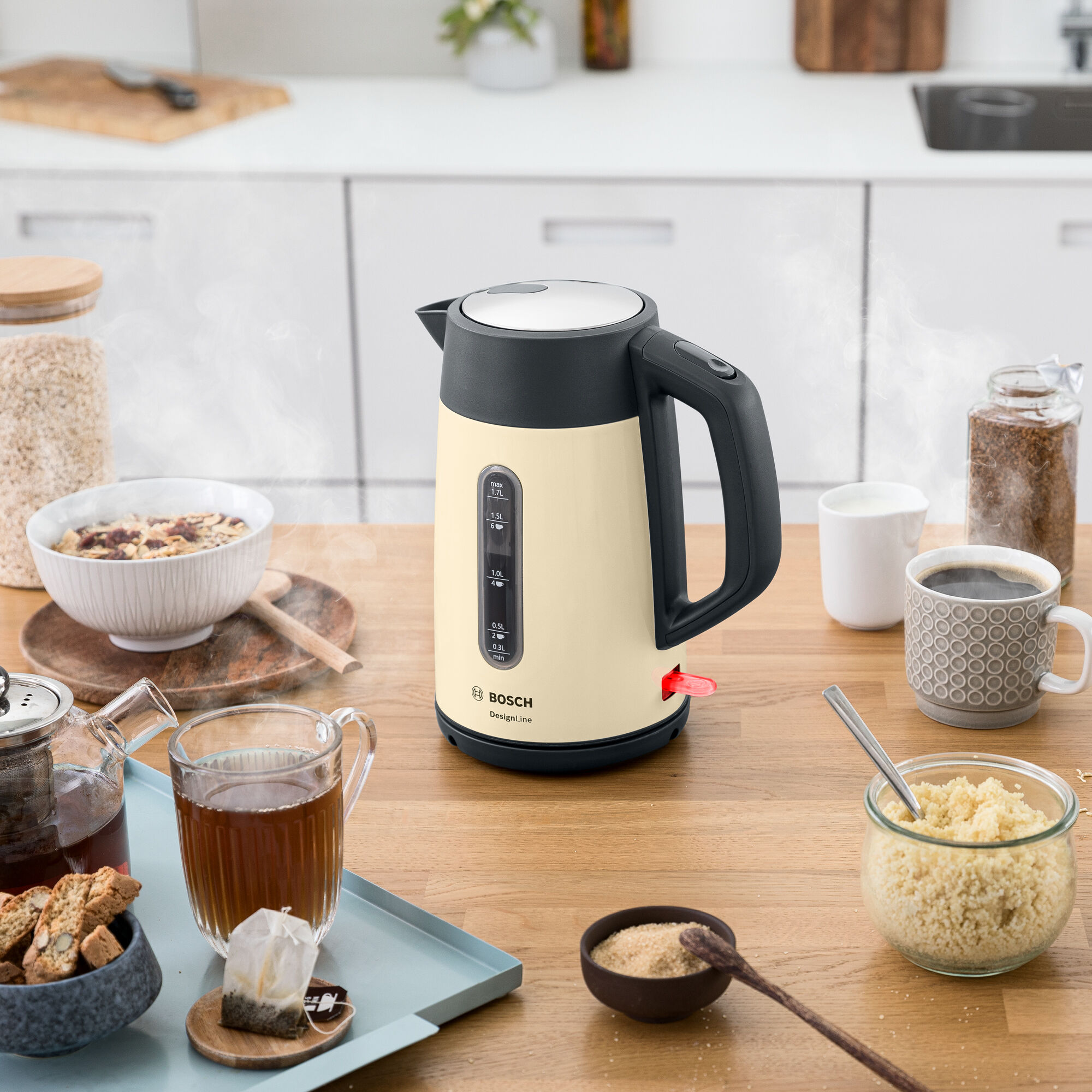 Bosch TWK4P437GB 1.7 Litre Traditional Kettle thumbnail image