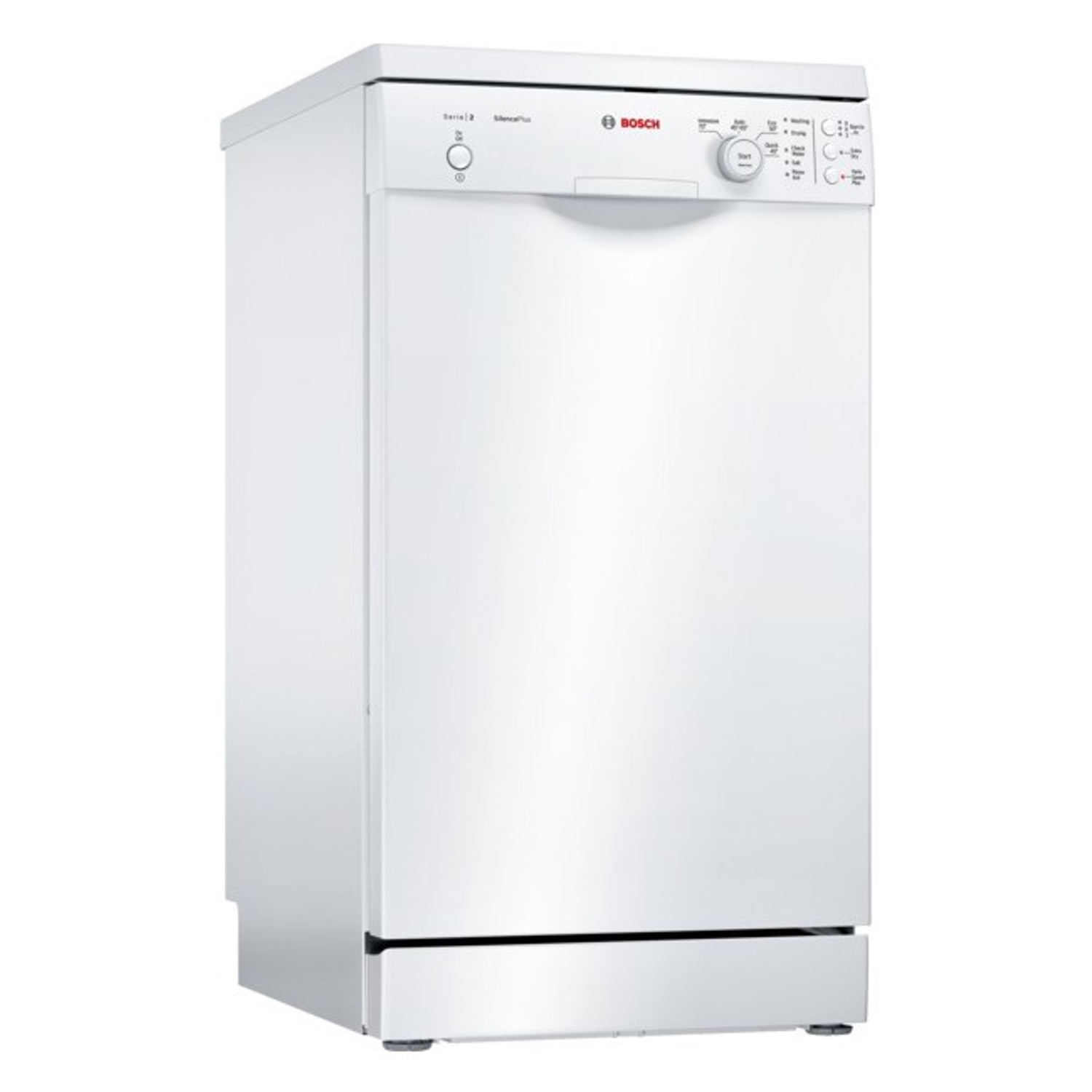 Bosch Slimline Dishwasher - White - A+ Rated thumbnail image