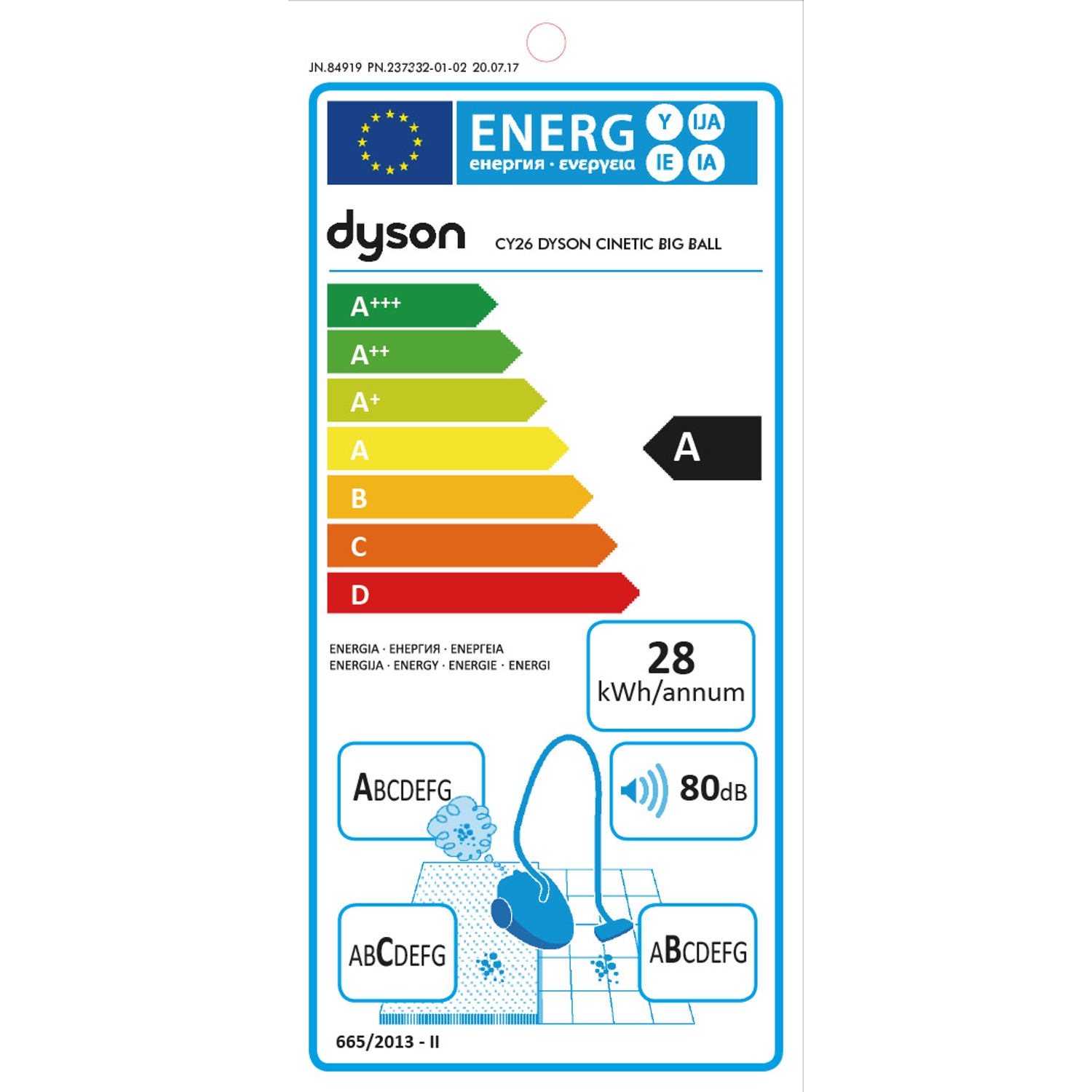 Dyson Cinetic Big Ball Animal2+ Cylinder Bagless Vacuum Cleaner thumbnail image