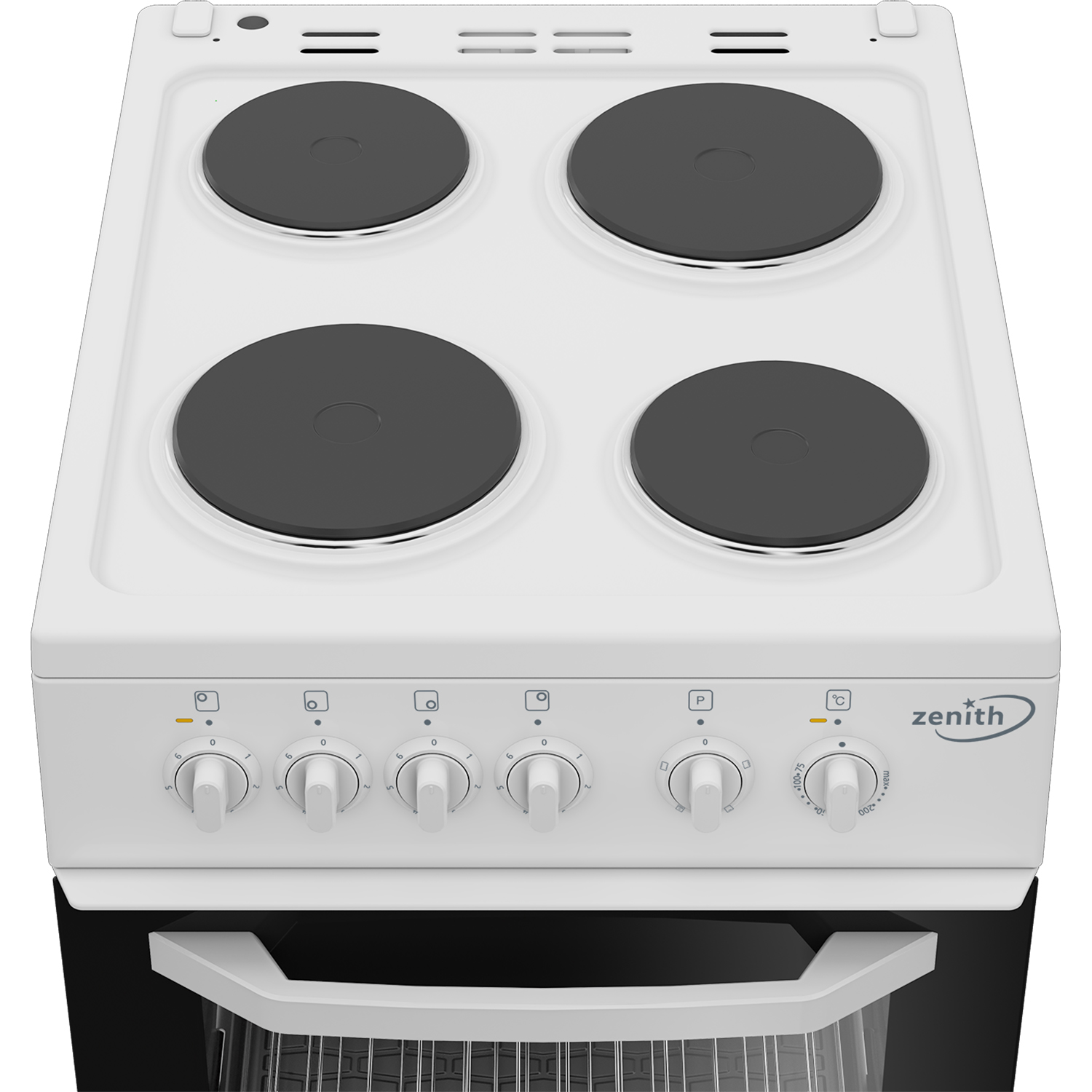 Zenith ZE503W 50cm Electric Single Oven - White thumbnail image