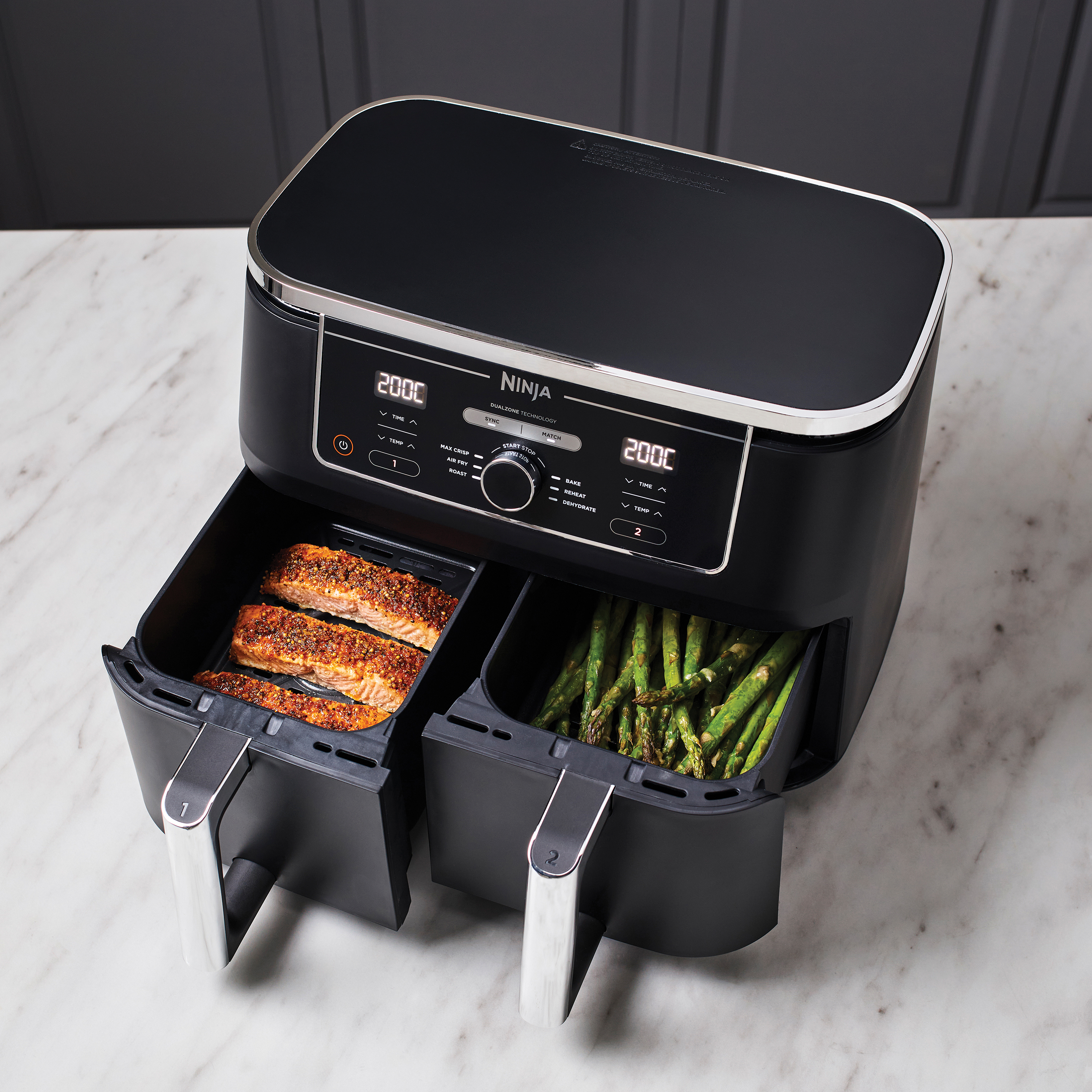 Ninja AF400UK XL Dual Zone Air Fryer - Black thumbnail image