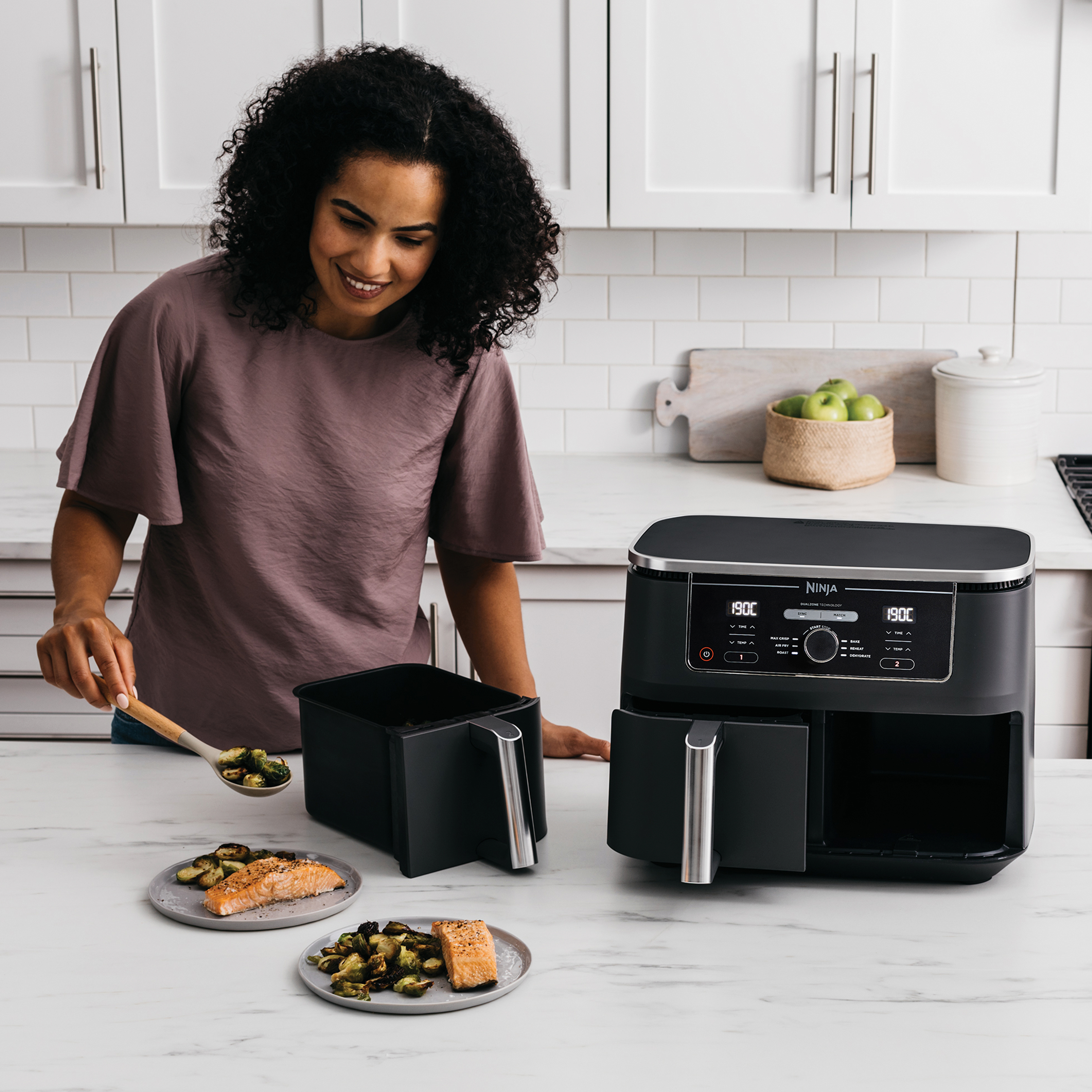 Ninja AF400UK XL Dual Zone Air Fryer - Black thumbnail image