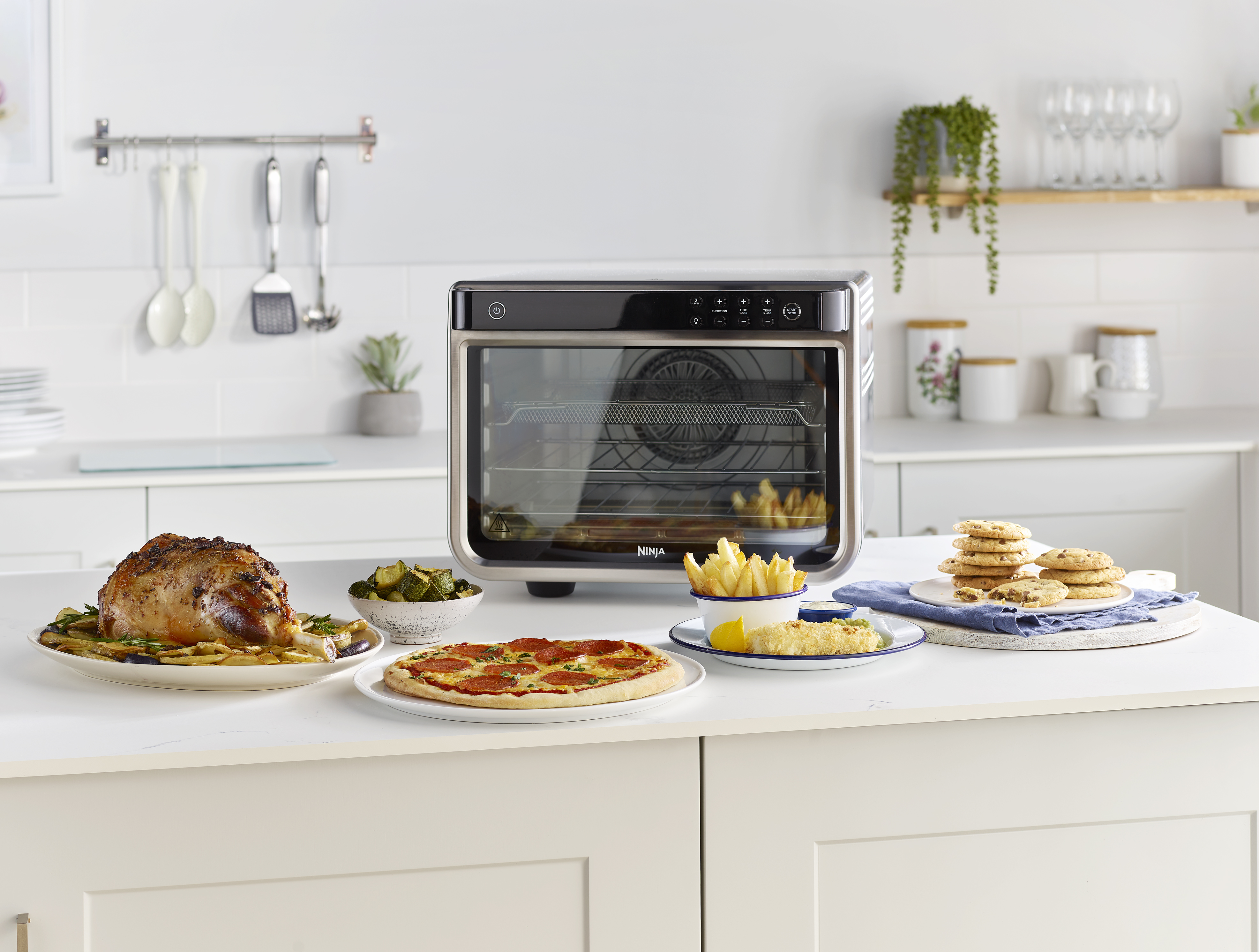 Ninja DT200UK 10 - in - 1 Multifunction Oven - Silver/Black thumbnail image