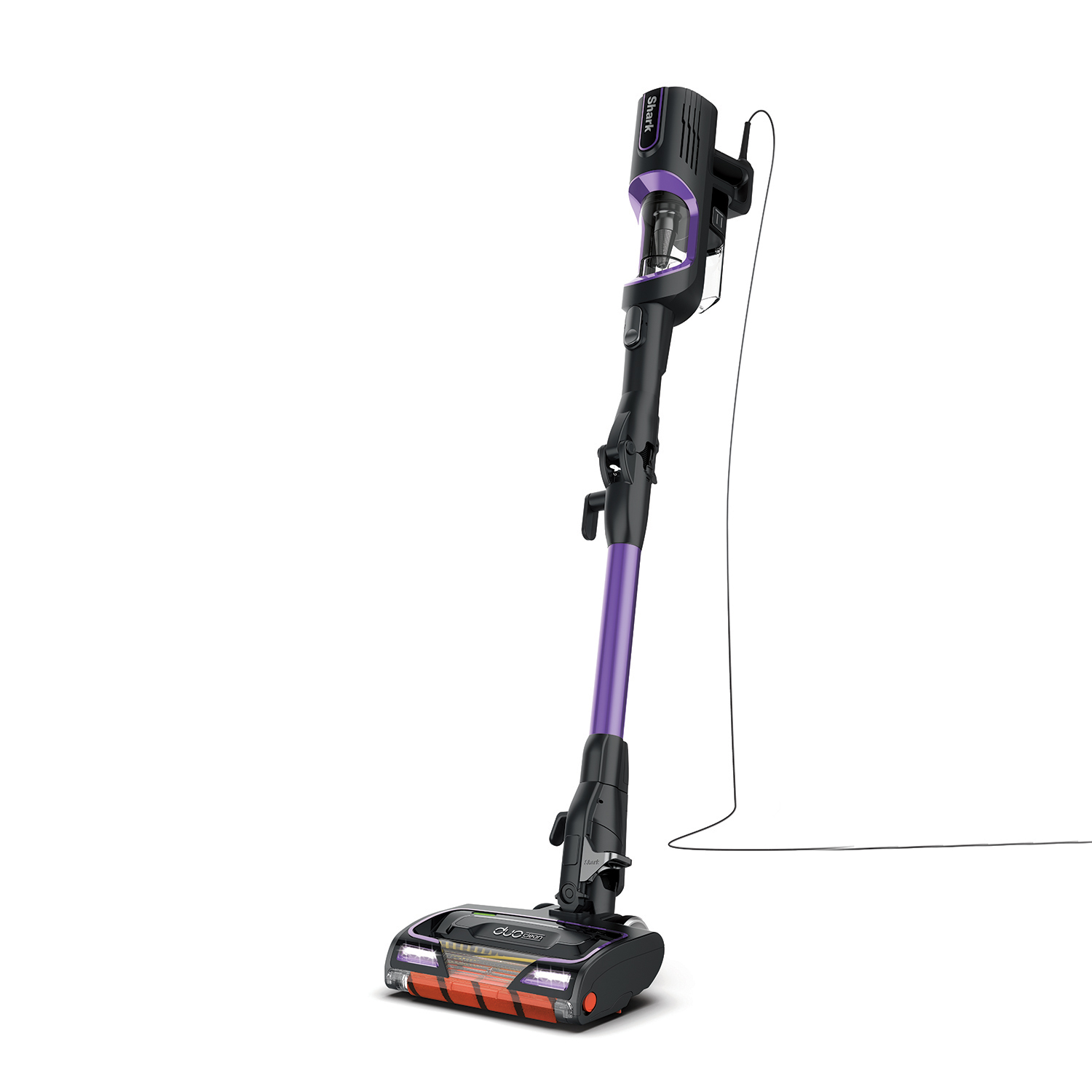 Shark HZ500UK Anti Hair Wrap Corded Stick Vacuum Cleaner with Flexology - Purple thumbnail image