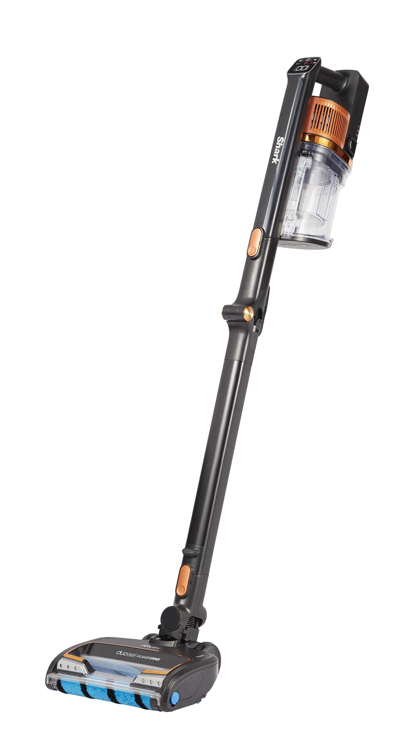Shark IZ300UKT Anti Hair Wrap Cordless Stick Vacuum Cleaner with PowerFins Flexology & TruePet - 60 Minute Run Time - Ruby thumbnail image
