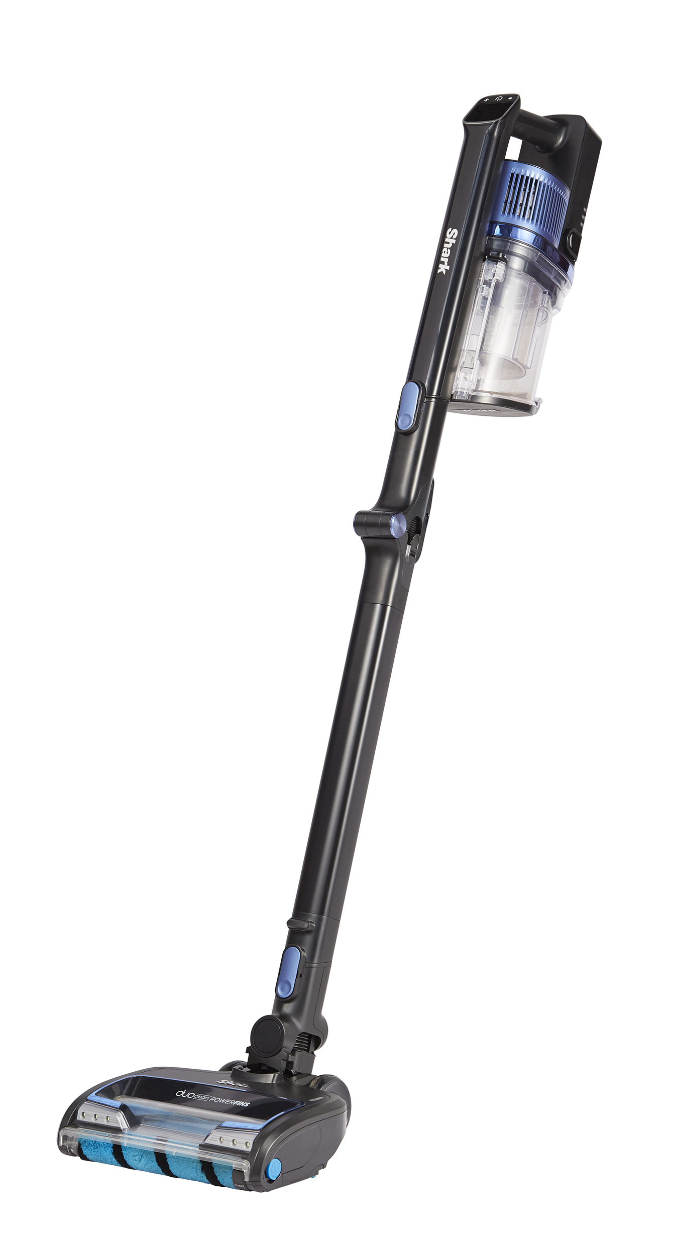Shark IZ320UKT Anti Hair Wrap Cordless Stick Vacuum Cleaner with PowerFins Flexology & TruePet 120 Minute Run Time - Sapphire thumbnail image