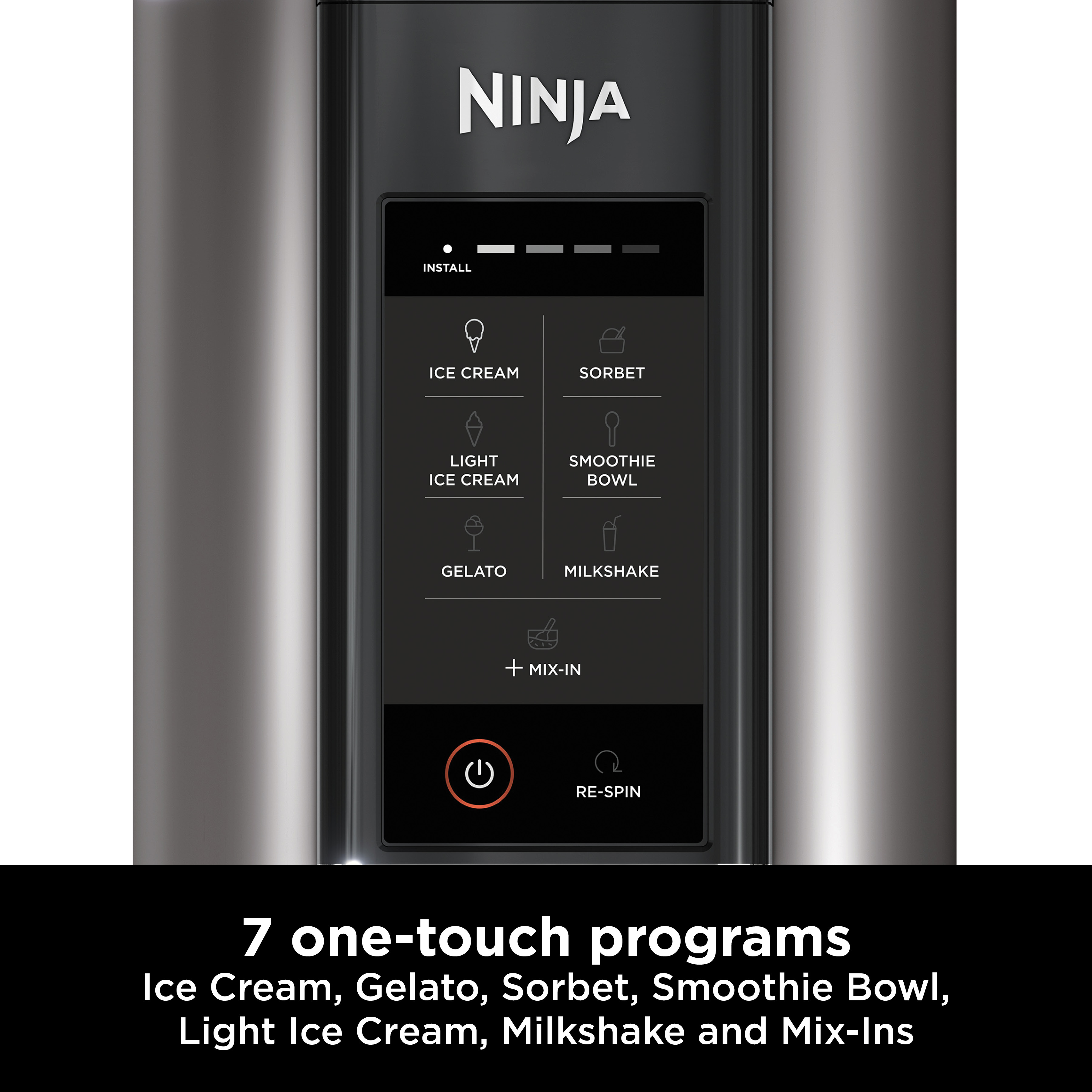 Ninja NC300UK Ice Cream & Dessert Maker - Black thumbnail image