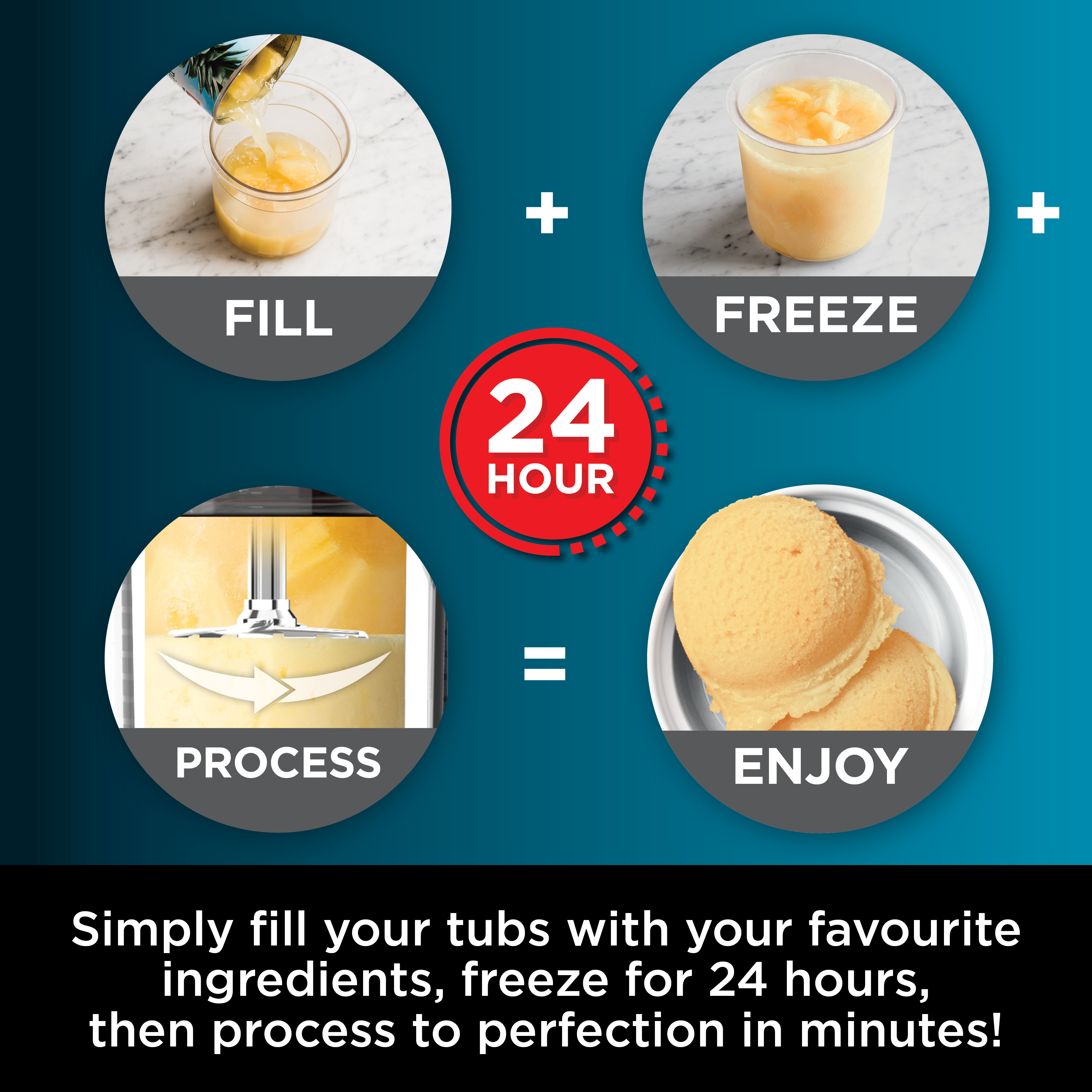 Ninja NC300UK Ice Cream & Dessert Maker - Black thumbnail image