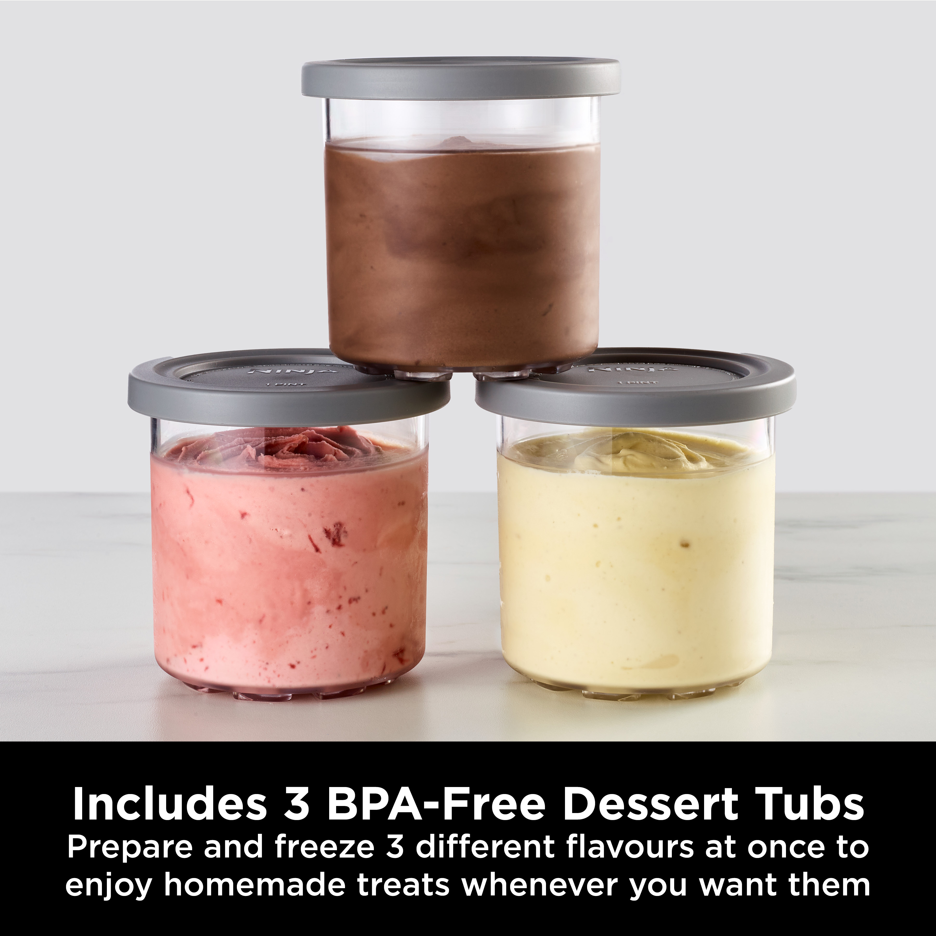 Ninja NC300UK Ice Cream & Dessert Maker - Black thumbnail image