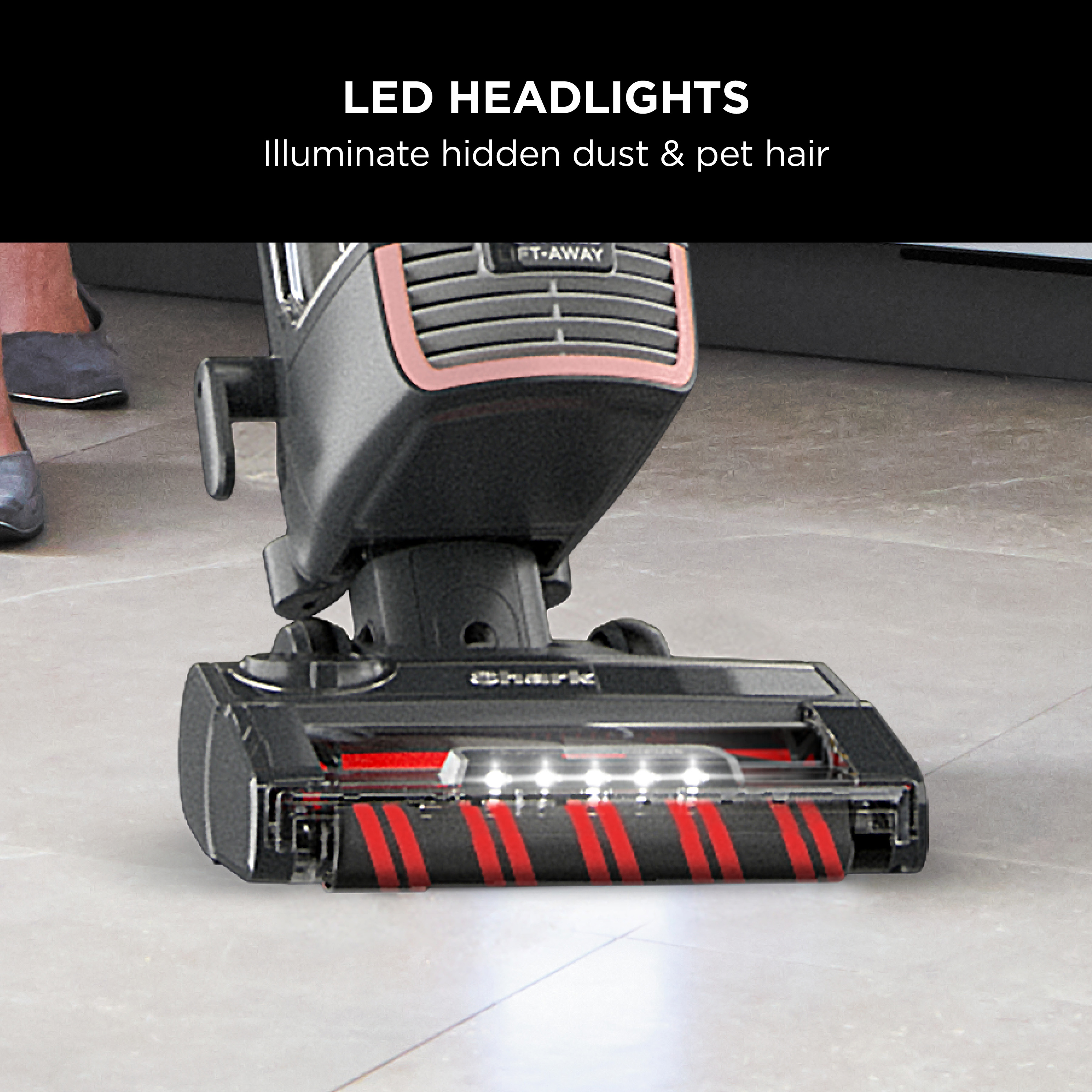 Shark NZ860UKT Stratos Anti hair Wrap Plus Upright Vacuum Cleaner - Rose Gold thumbnail image