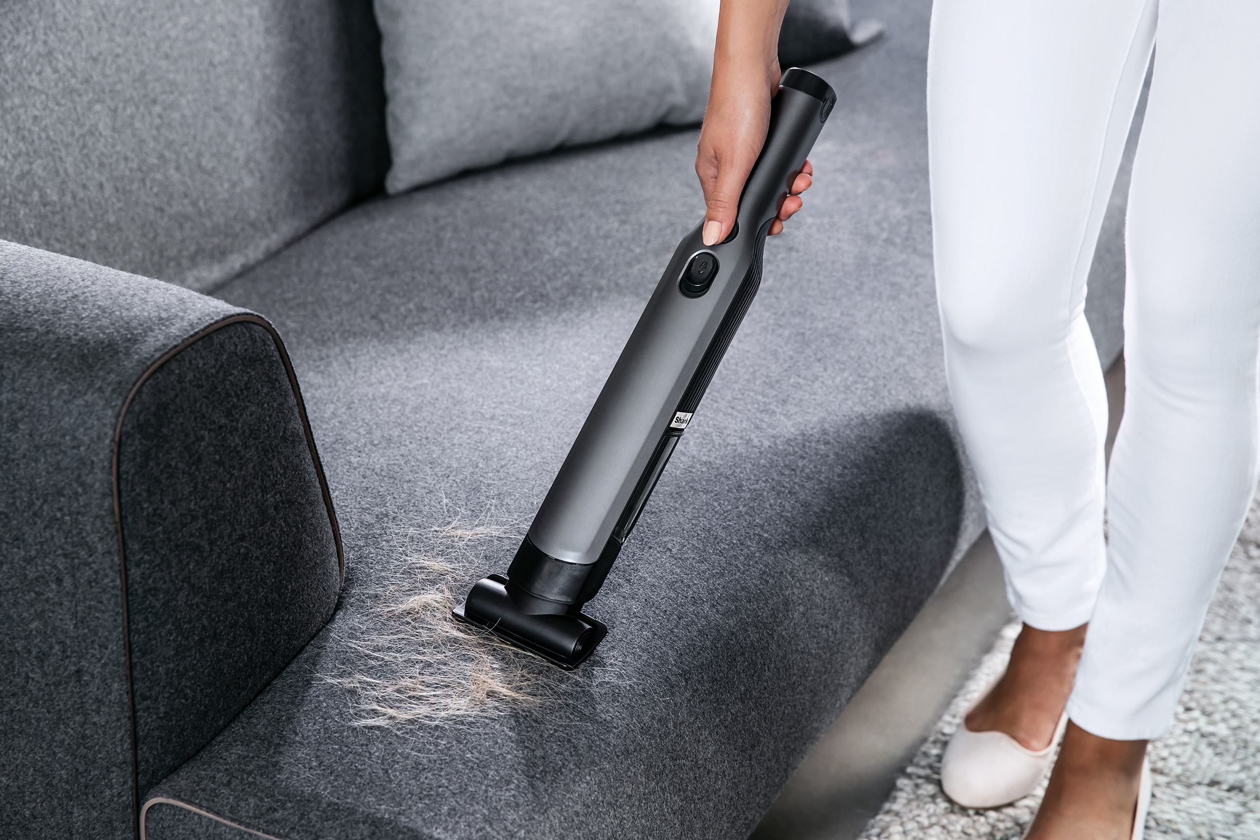 Shark WV251UK Cordless Handheld Vacuum Cleaner [Twin Battery] - 32 Minute Run Time- Silver thumbnail image