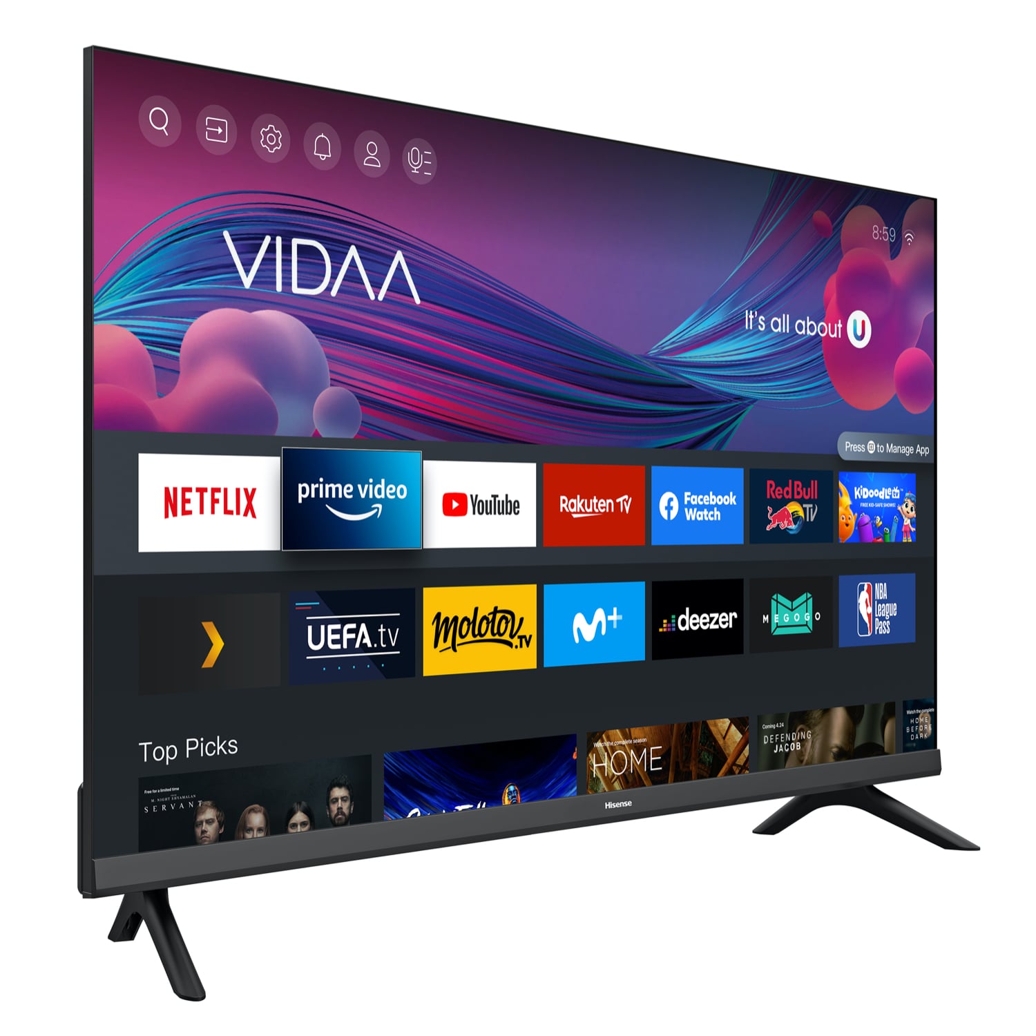Hisense 32A4GTUK 32" HD Ready Smart TV thumbnail image