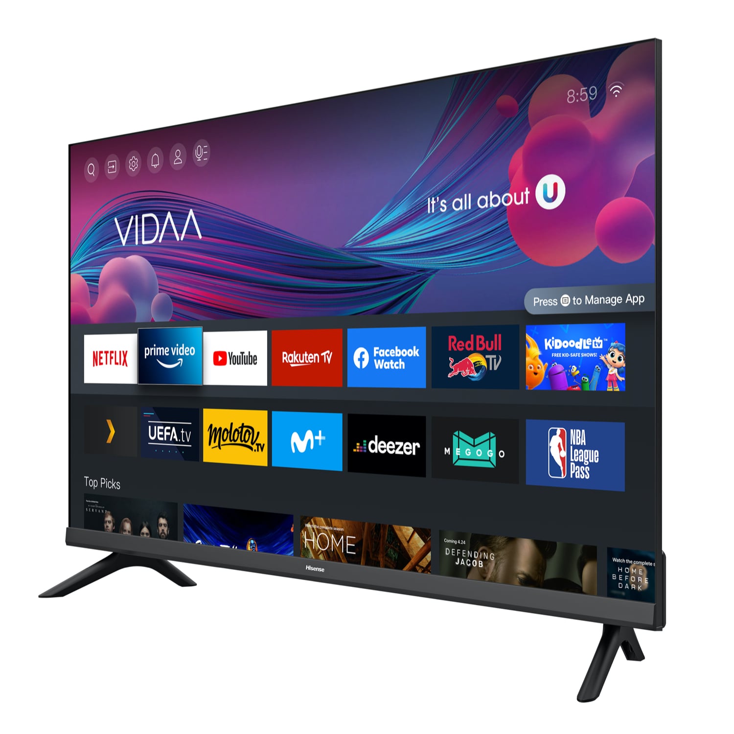 Hisense 32A4GTUK 32" HD Ready Smart TV thumbnail image