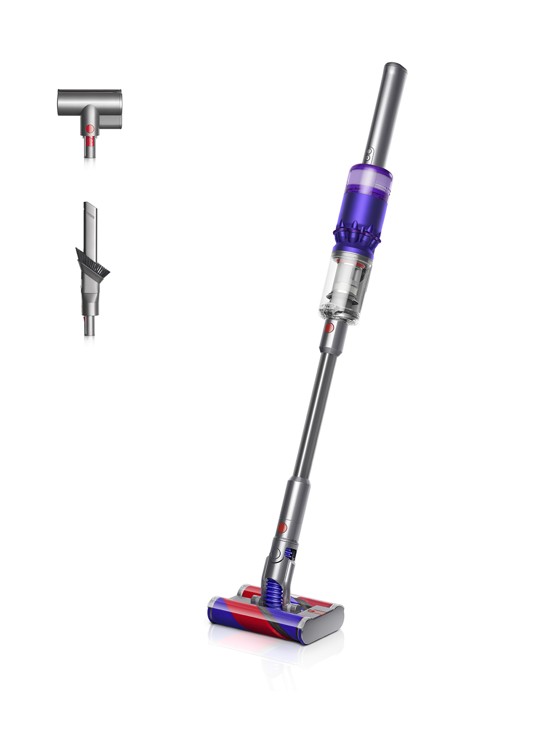 Dyson OMNIGLIDENEW Stick Vacuum Cleaner - 20 Minutes Run Time - Purple thumbnail image