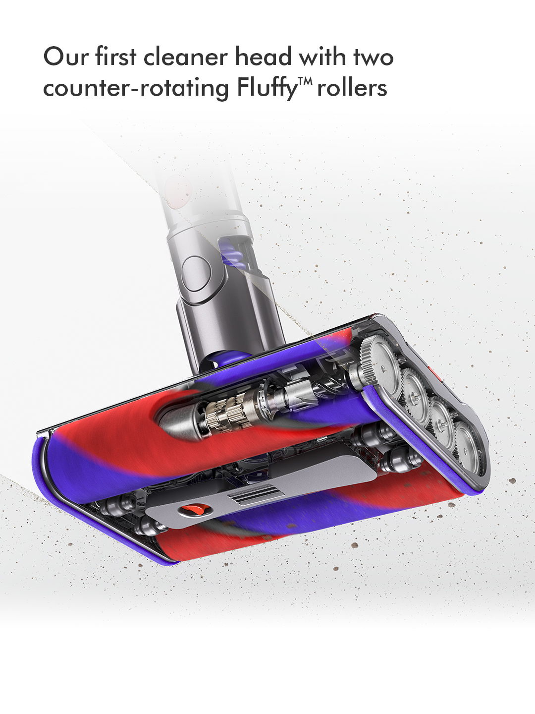Dyson OMNIGLIDENEW Stick Vacuum Cleaner - 20 Minutes Run Time - Purple thumbnail image