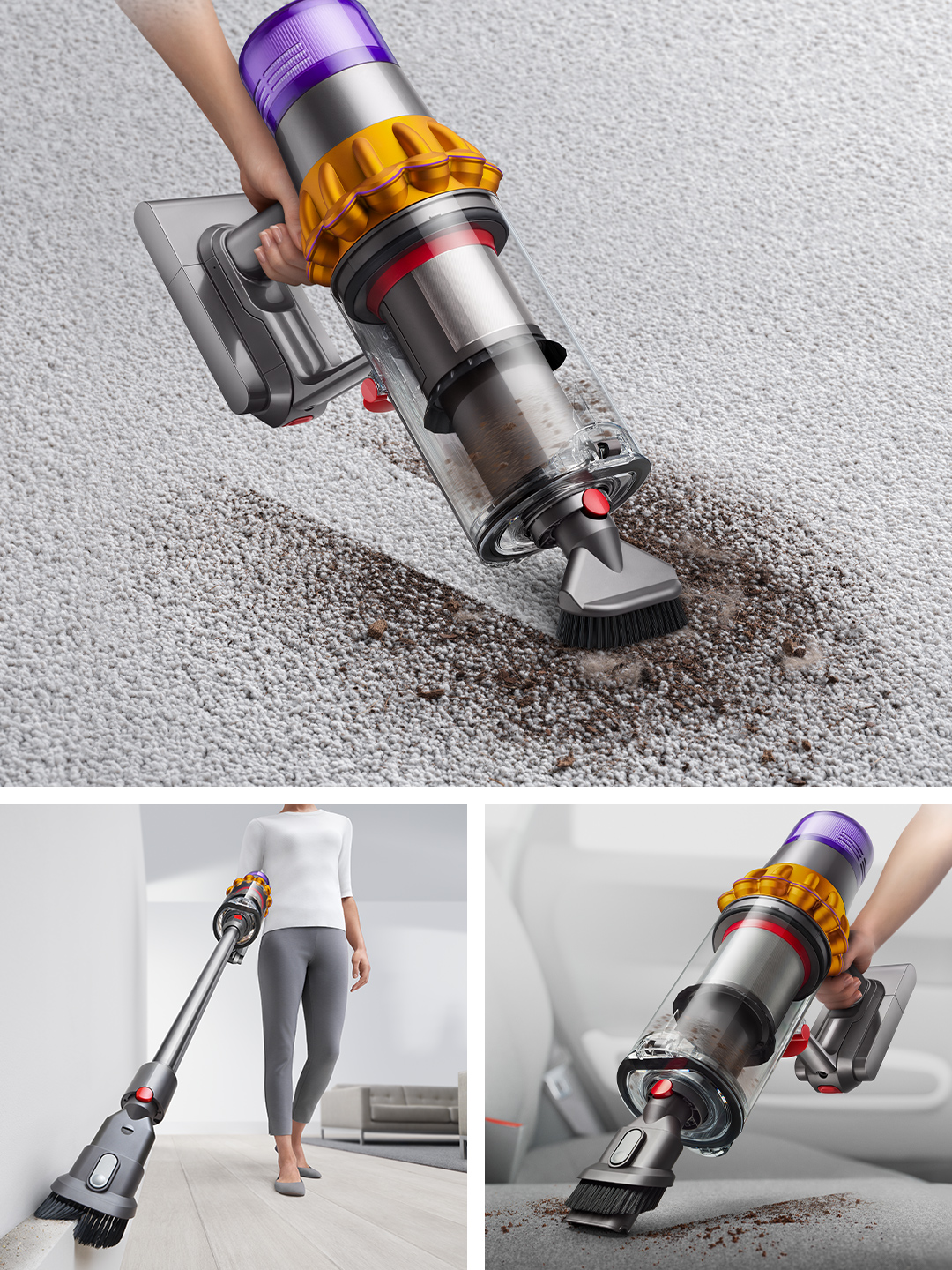 Dyson V15 Detect Absolute Cordless Stick Cleaner - 60 Minute Run Time thumbnail image