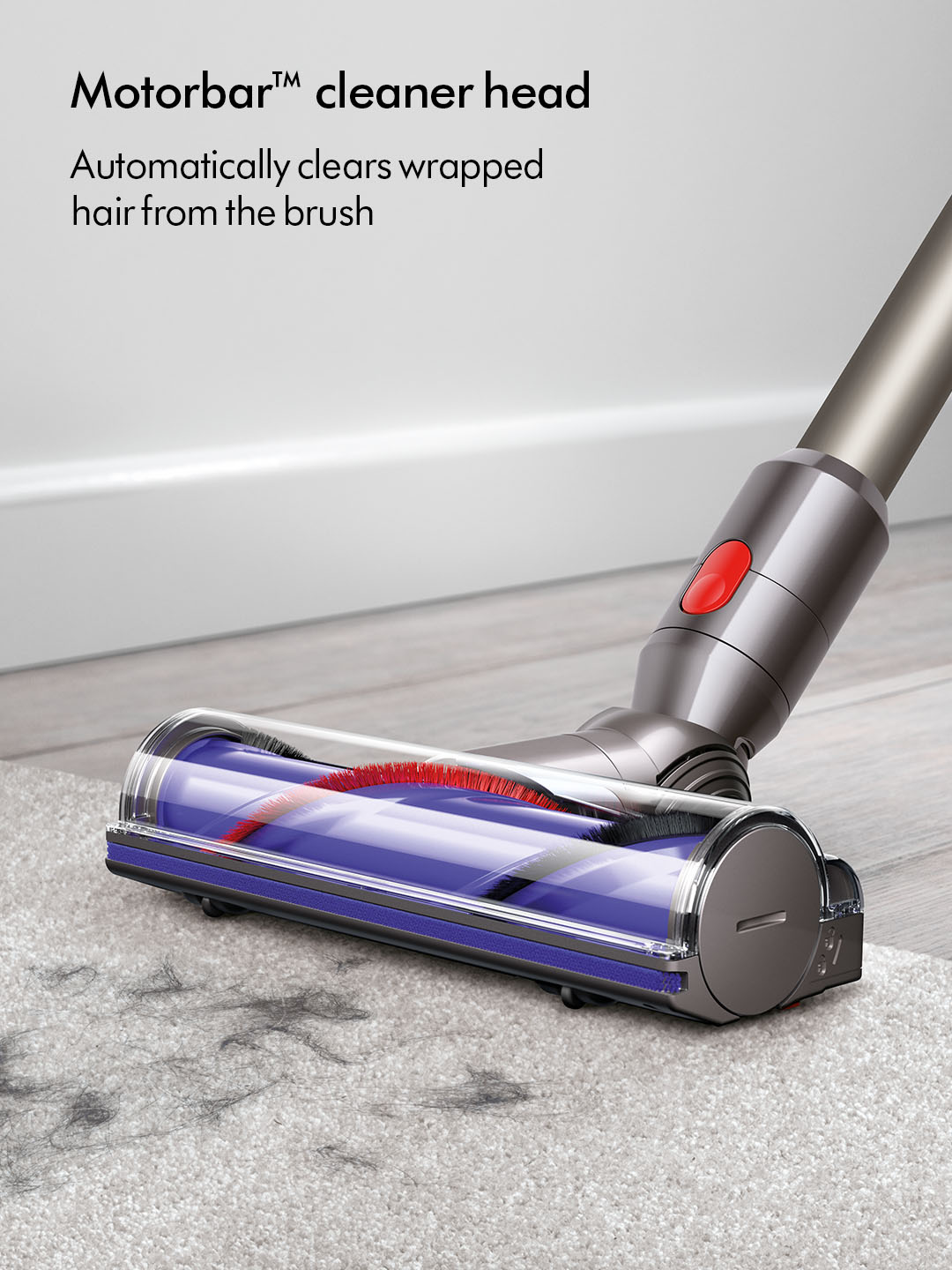 Dyson V8ABSOLUTENEW Cordless Stick Vacuum Cleaner with Cleaning Kit - Silver thumbnail image