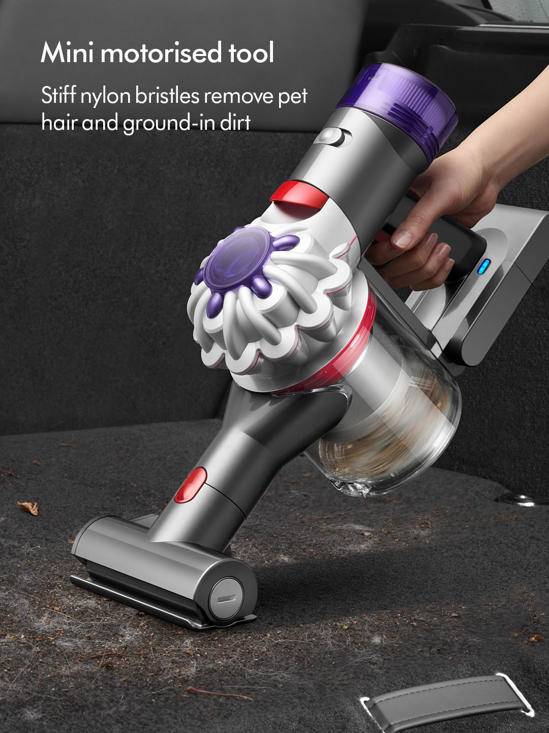 Dyson V8ABSOLUTENEW Cordless Stick Vacuum Cleaner with Cleaning Kit - Silver thumbnail image