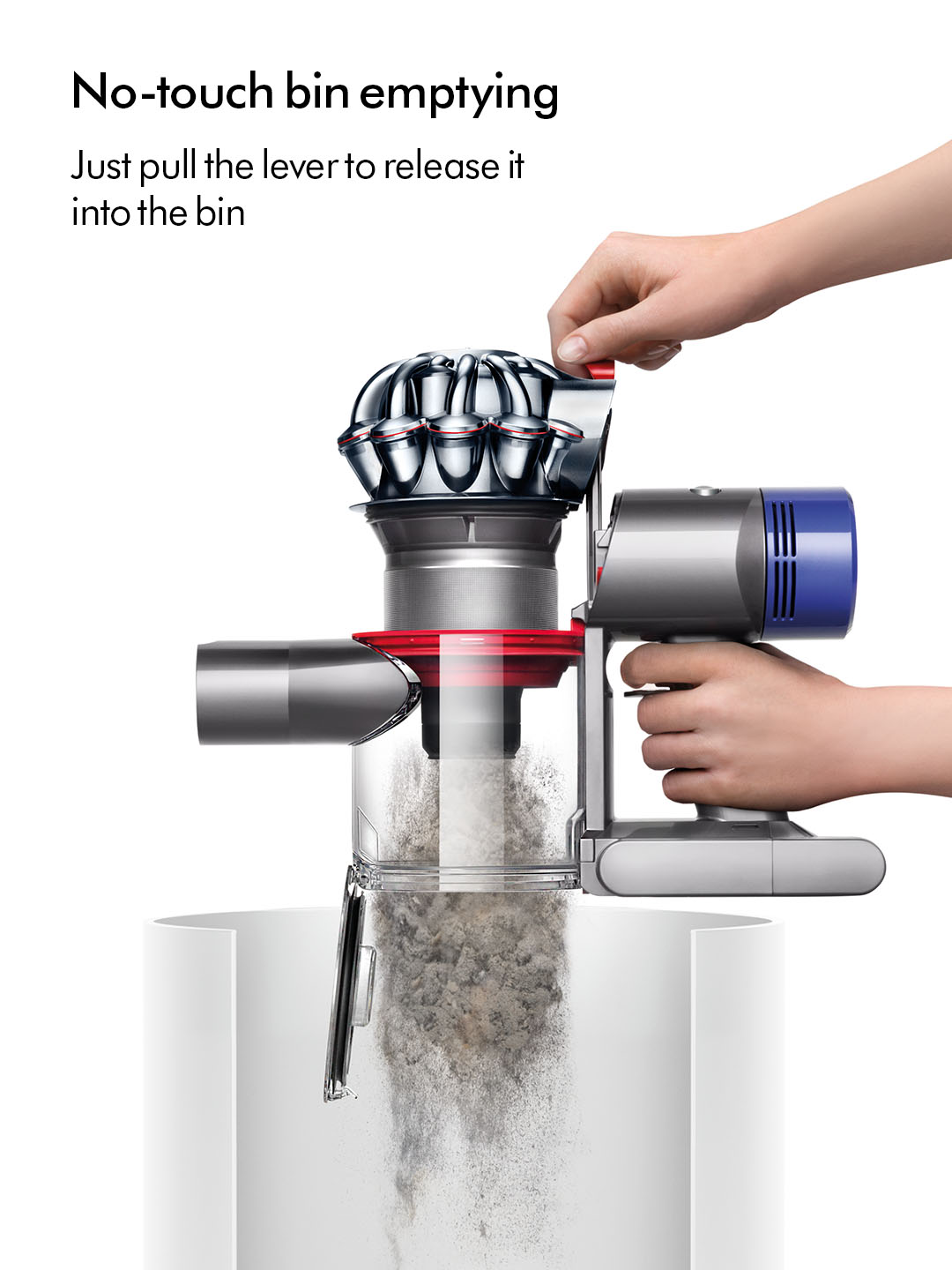 Dyson V8ABSOLUTENEW Cordless Stick Vacuum Cleaner with Cleaning Kit - Silver thumbnail image