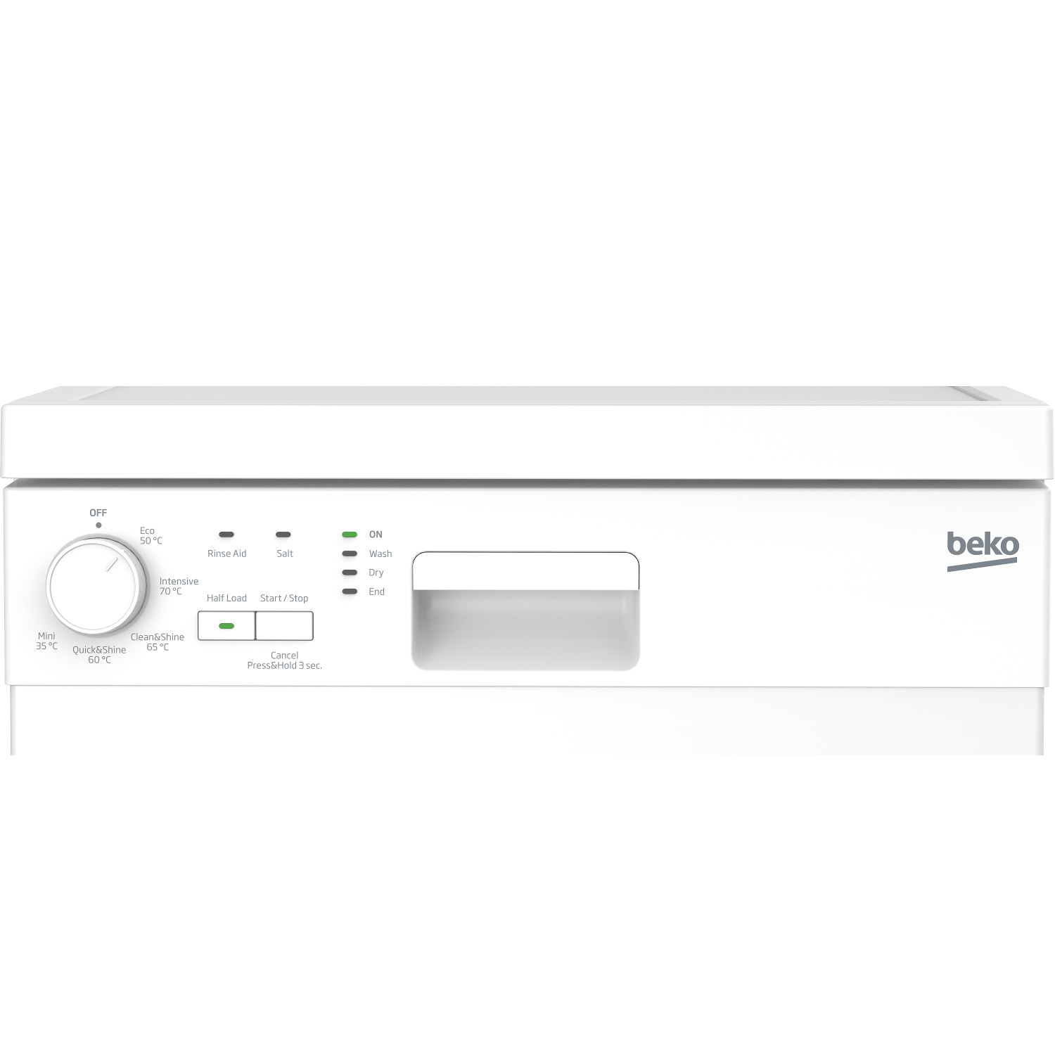 Beko Slimline Dishwasher - White - A+ Rated thumbnail image