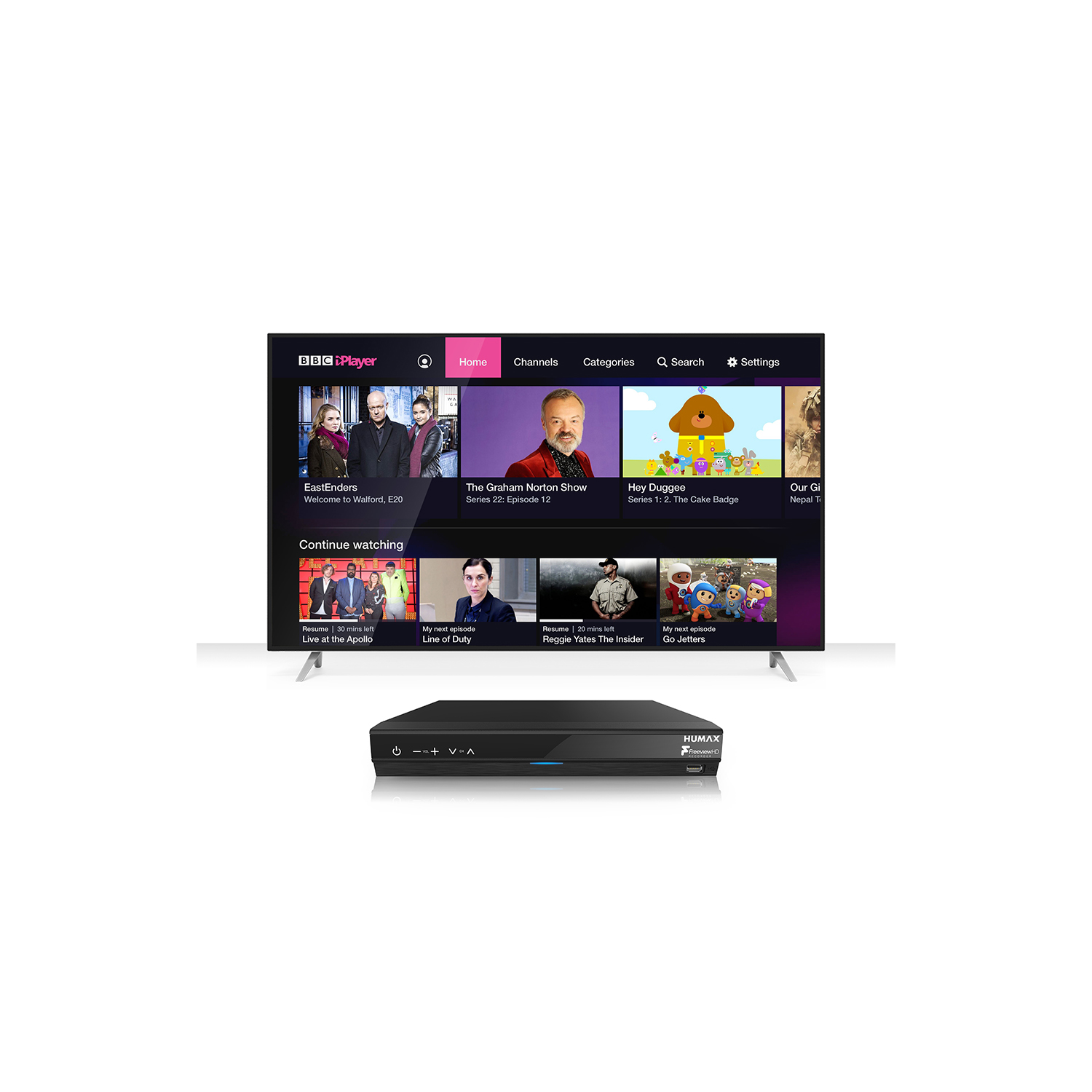 Humax HDR-1800T Freeview HD Recorder - 500GB - Black " thumbnail image