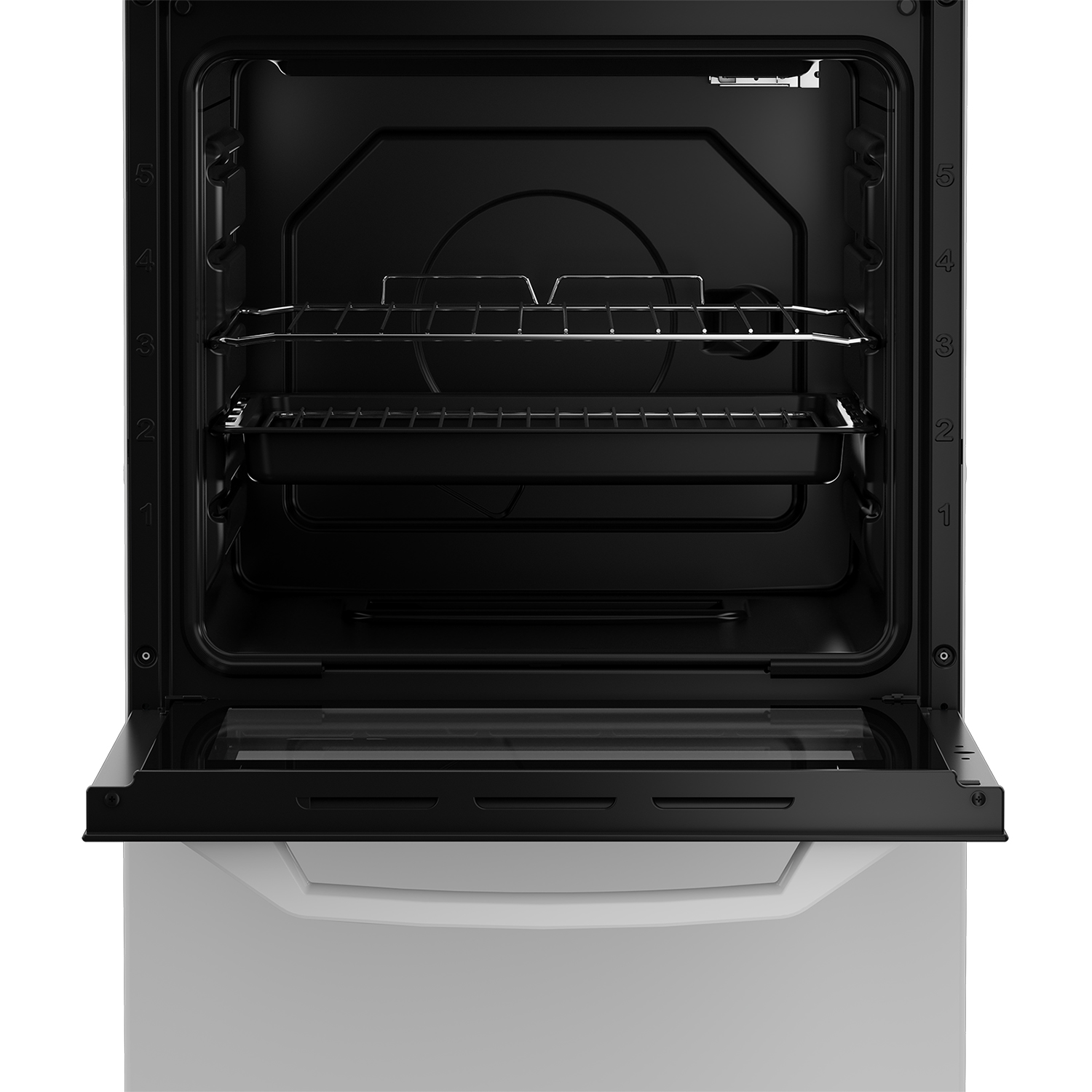 Zenith ZE503W 50cm Electric Single Oven - White thumbnail image