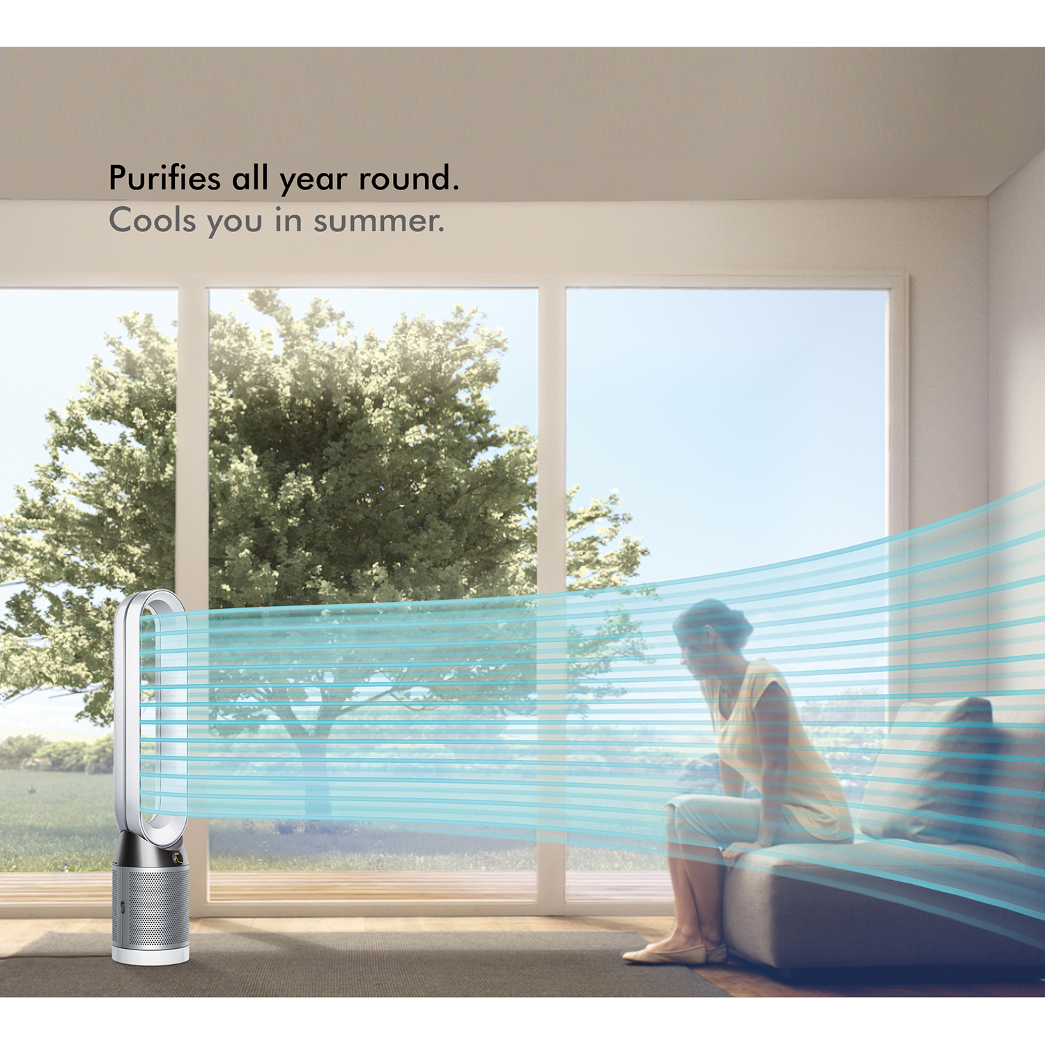 Dyson TP04 Pure Cool Tower Air Purifier thumbnail image
