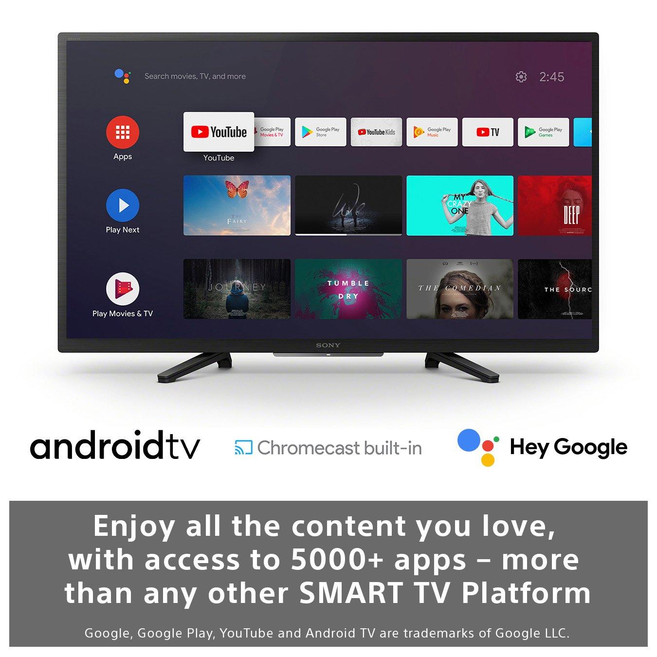 Sony KD32W800P1U 32" HD Ready HDR LED TV with Google Assistant thumbnail image