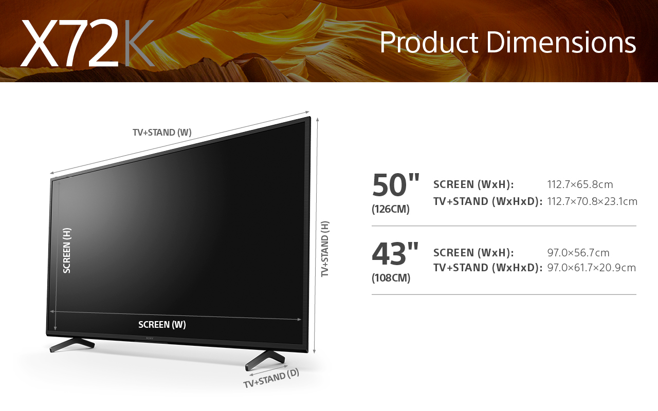 Sony KD50X72KPU 50" 4K Ultra HD HDR Android TV thumbnail image