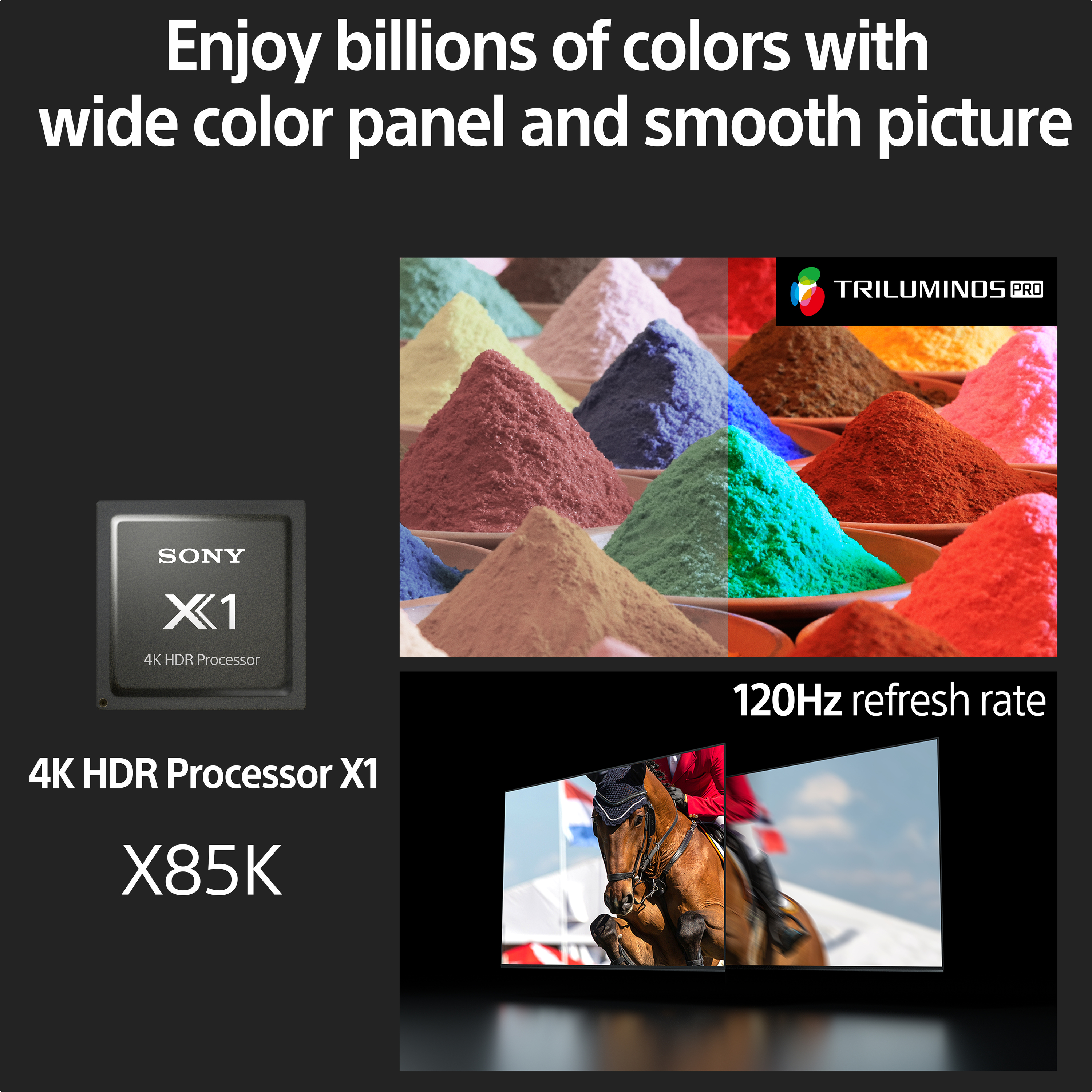 One Only: Sony KD55X85KU 55" 4K Ultra HD HDR Google TV thumbnail image