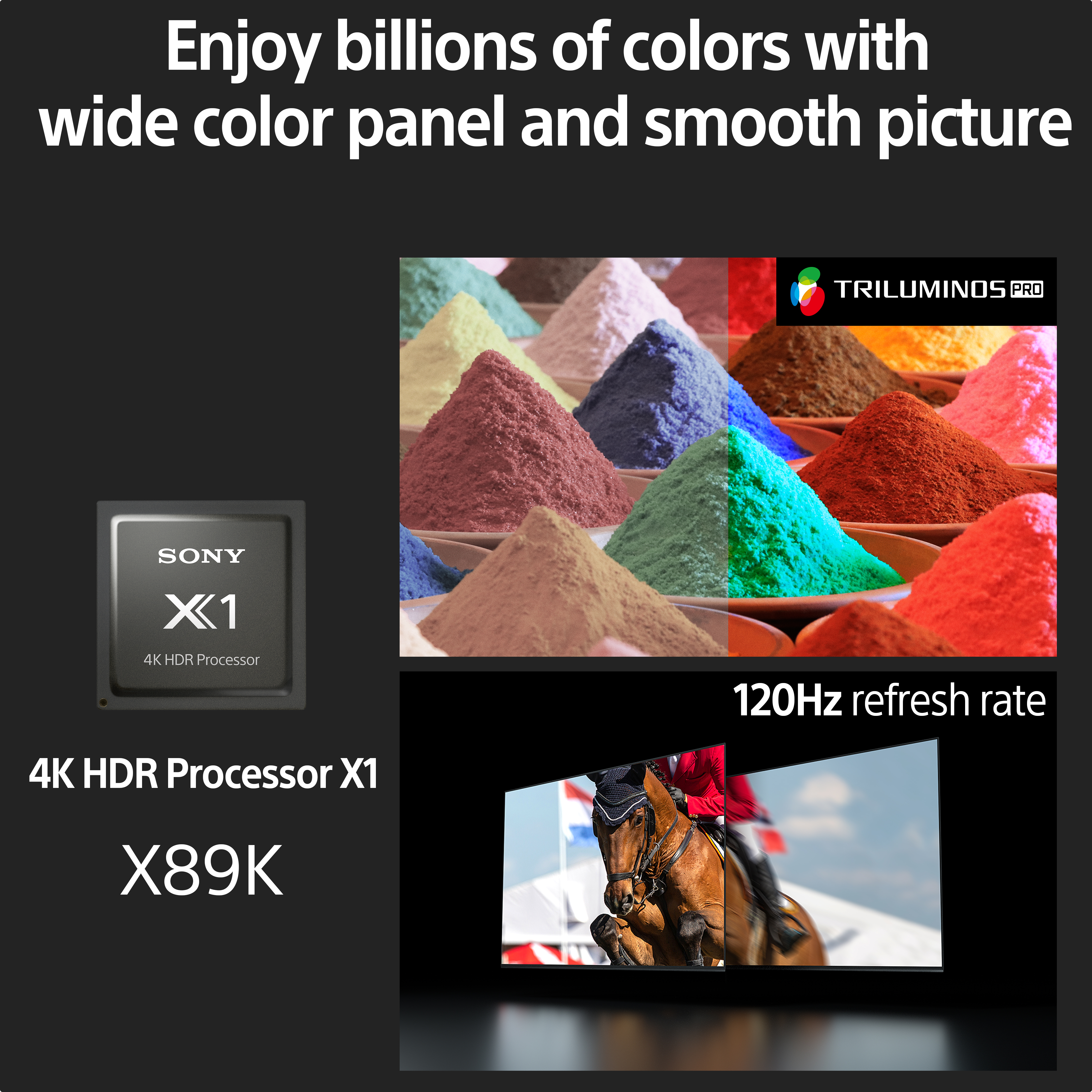 Sony KD85X89KU 85" 4K Ultra HD HDR Google TV thumbnail image