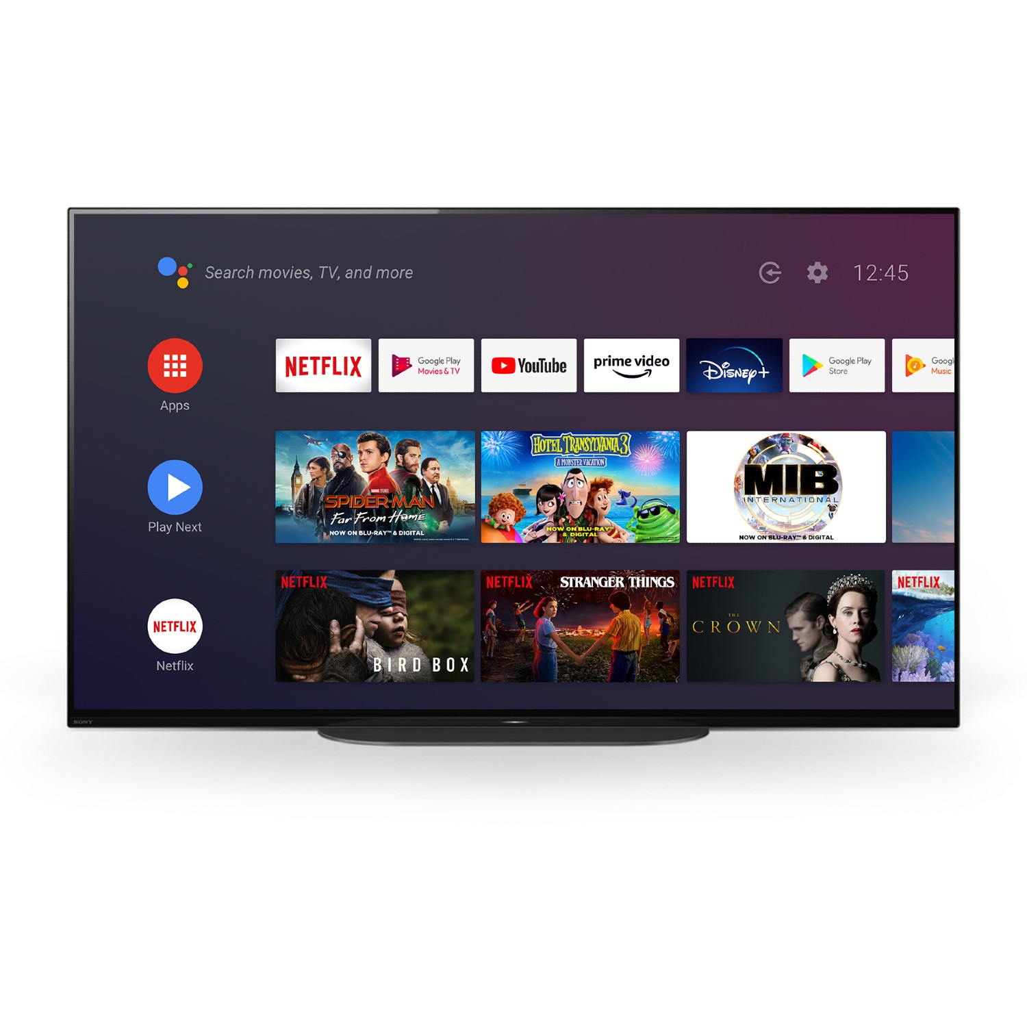Sony KE48A9BU 48" OLED 4K Ultra HD HDR Smart Android TV with Google Assistant Black thumbnail image