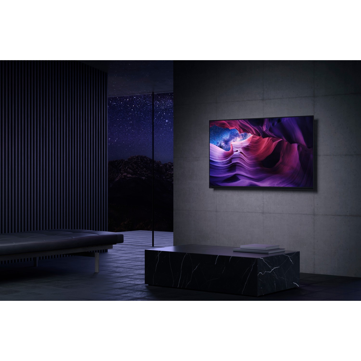 Sony KE48A9BU 48" OLED 4K Ultra HD HDR Smart Android TV with Google Assistant Black thumbnail image