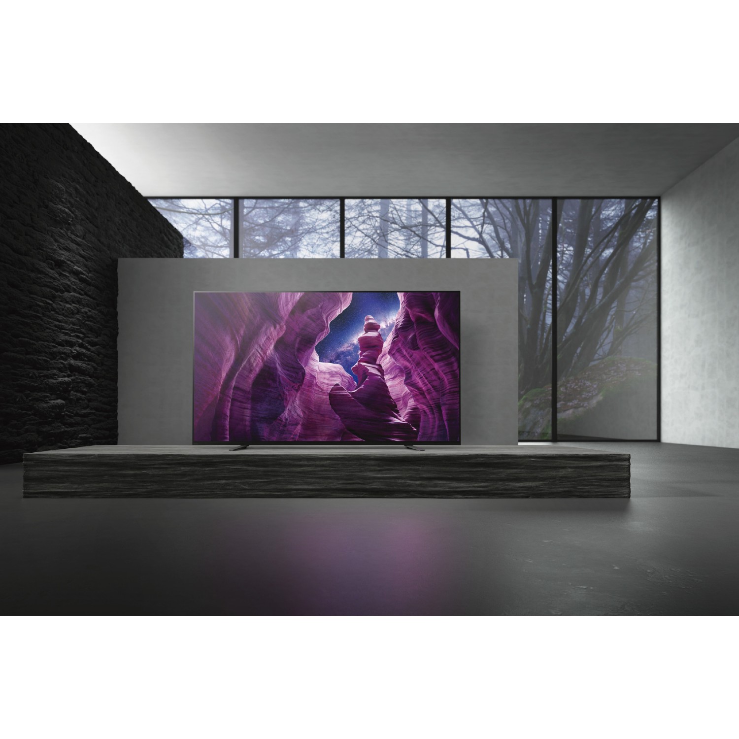 Sony KE65A8BU 65" 4K Ultra HD HDR OLED Android TV with X-Motion Clarity & Google Assistant thumbnail image