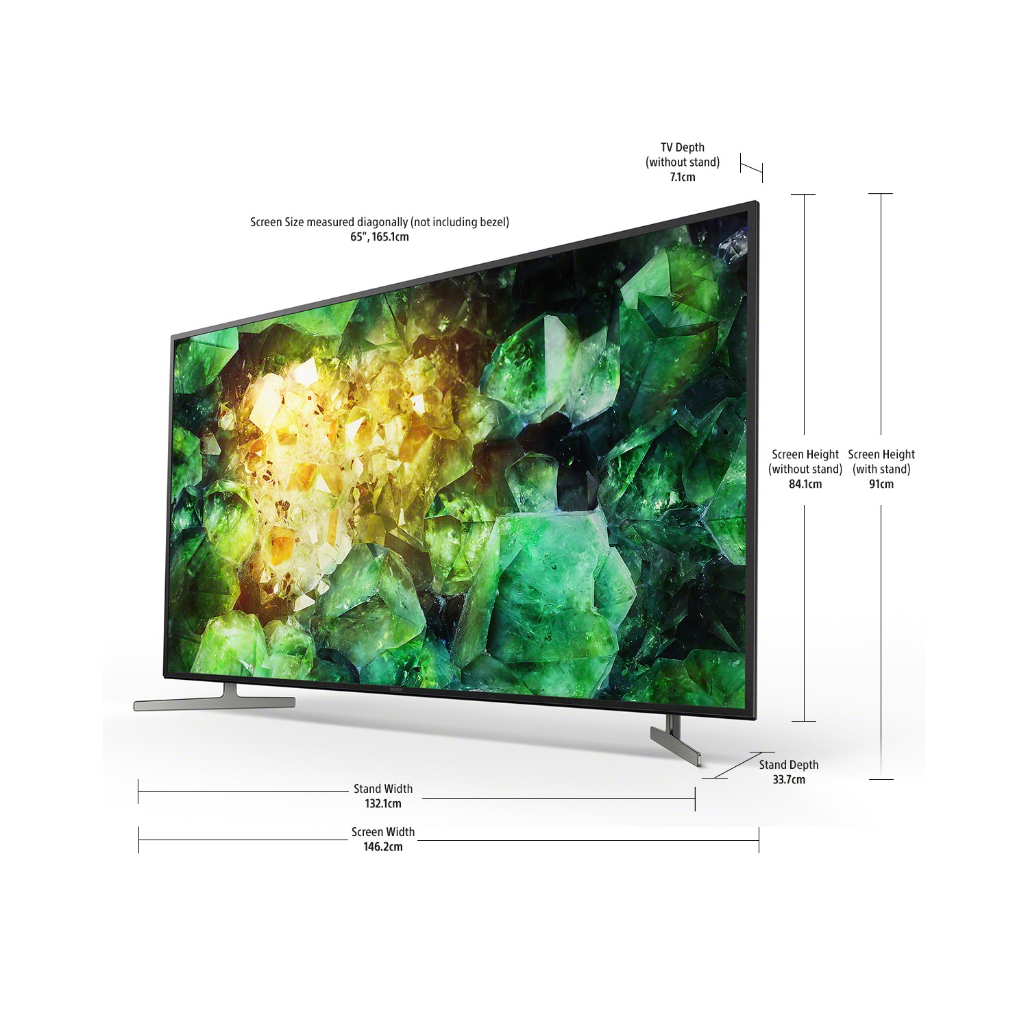 Sony KE65XH8196BU 65" 4K Ultra HD HDR LED Android TV with Dolby Audio & Google Assistant thumbnail image