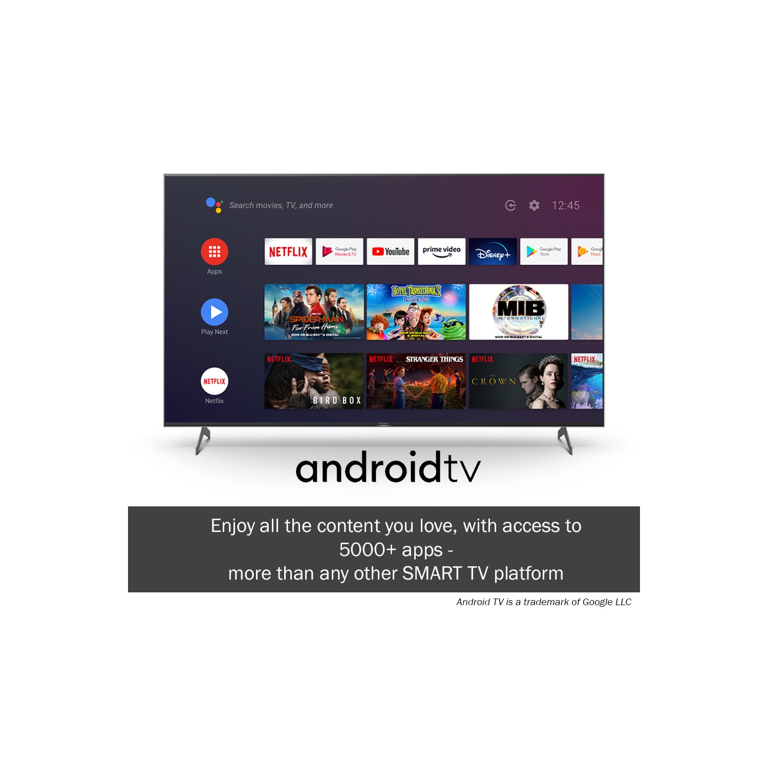 Sony KE65XH9005BU 65" 4K HDR Full Array LED Android TV with X-Motion Clarity & Google Assistant thumbnail image