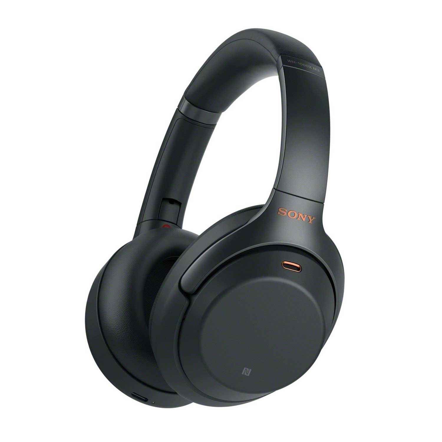 Sony WH1000XM3BCE7 Over Ear Wireless Noise Cancelling Headphones Black thumbnail image