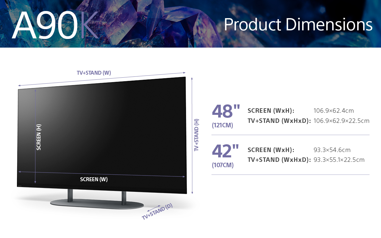 Sony XR42A90KU 42" 4K Ultra HD HDR Google TV thumbnail image