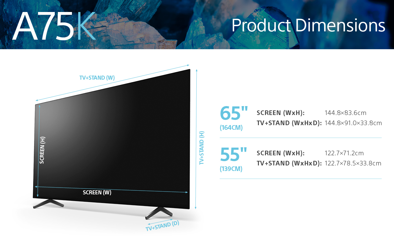 Sony XR55A75KU 55" 4K HDR OLED Smart Google TV thumbnail image