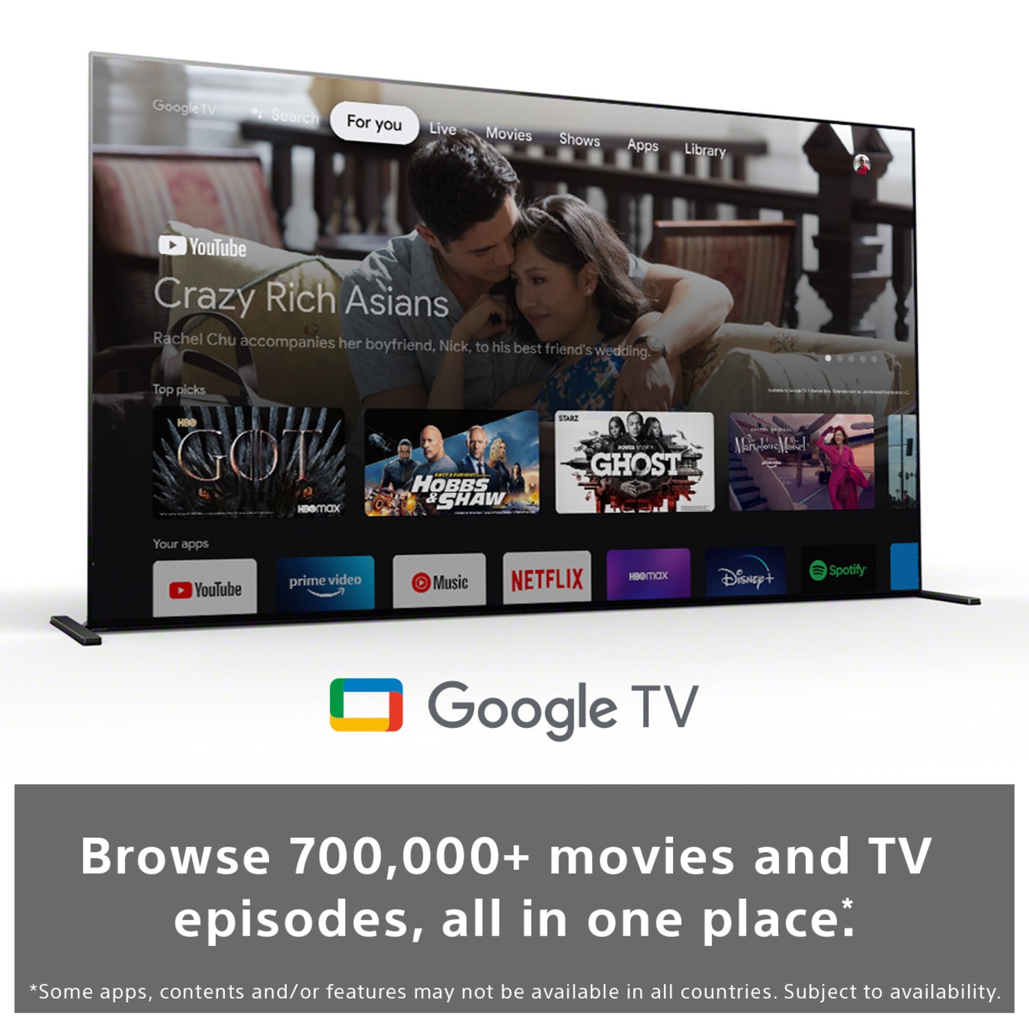 Sony XR55A90JU 55" BRAVIA XR MASTER Series 4K HDR OLED SMART Google TV thumbnail image